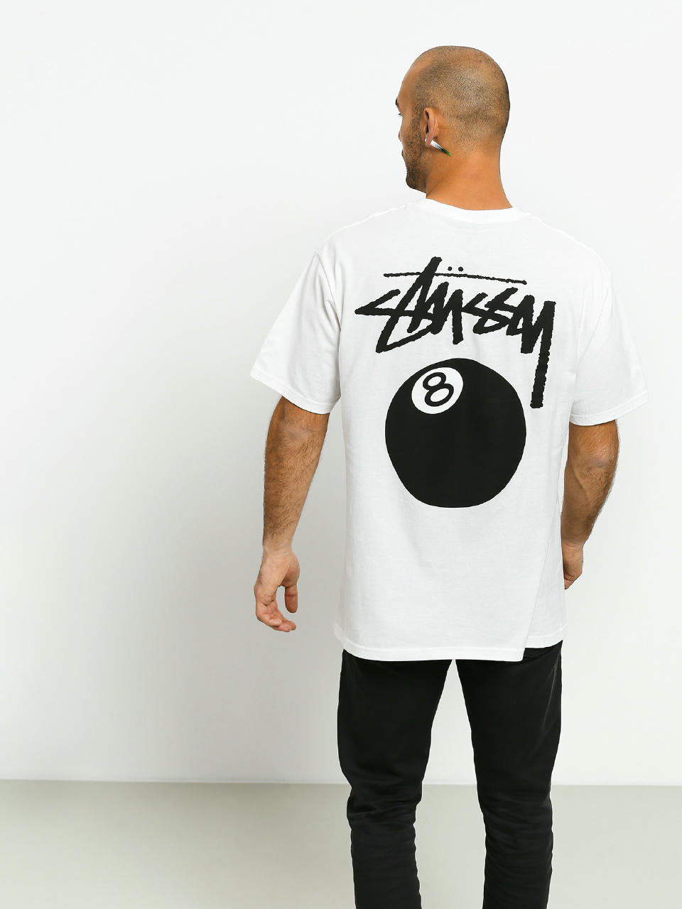 Tričko Stussy 8 Ball (white)