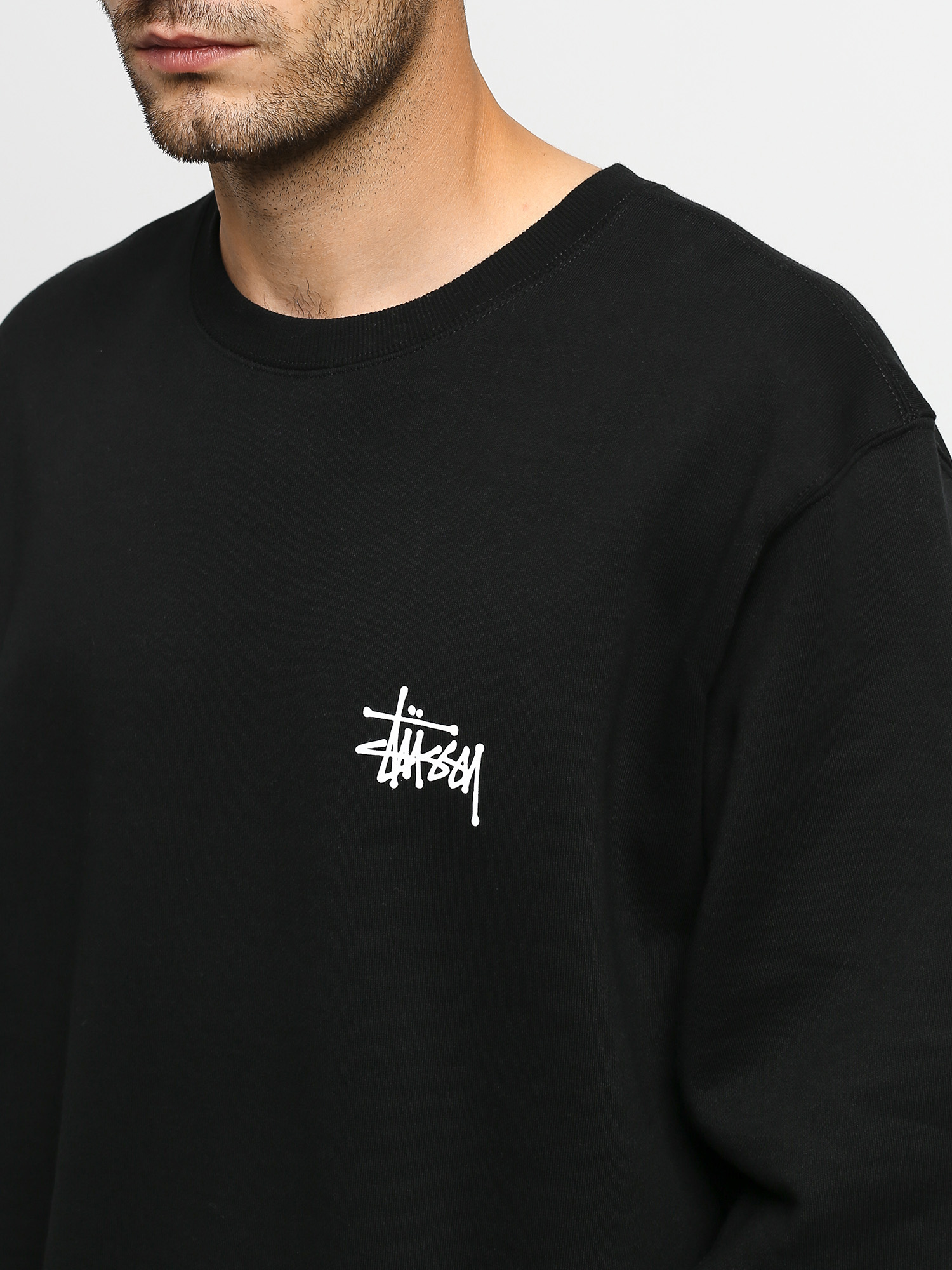 Mikina stussy basic black 