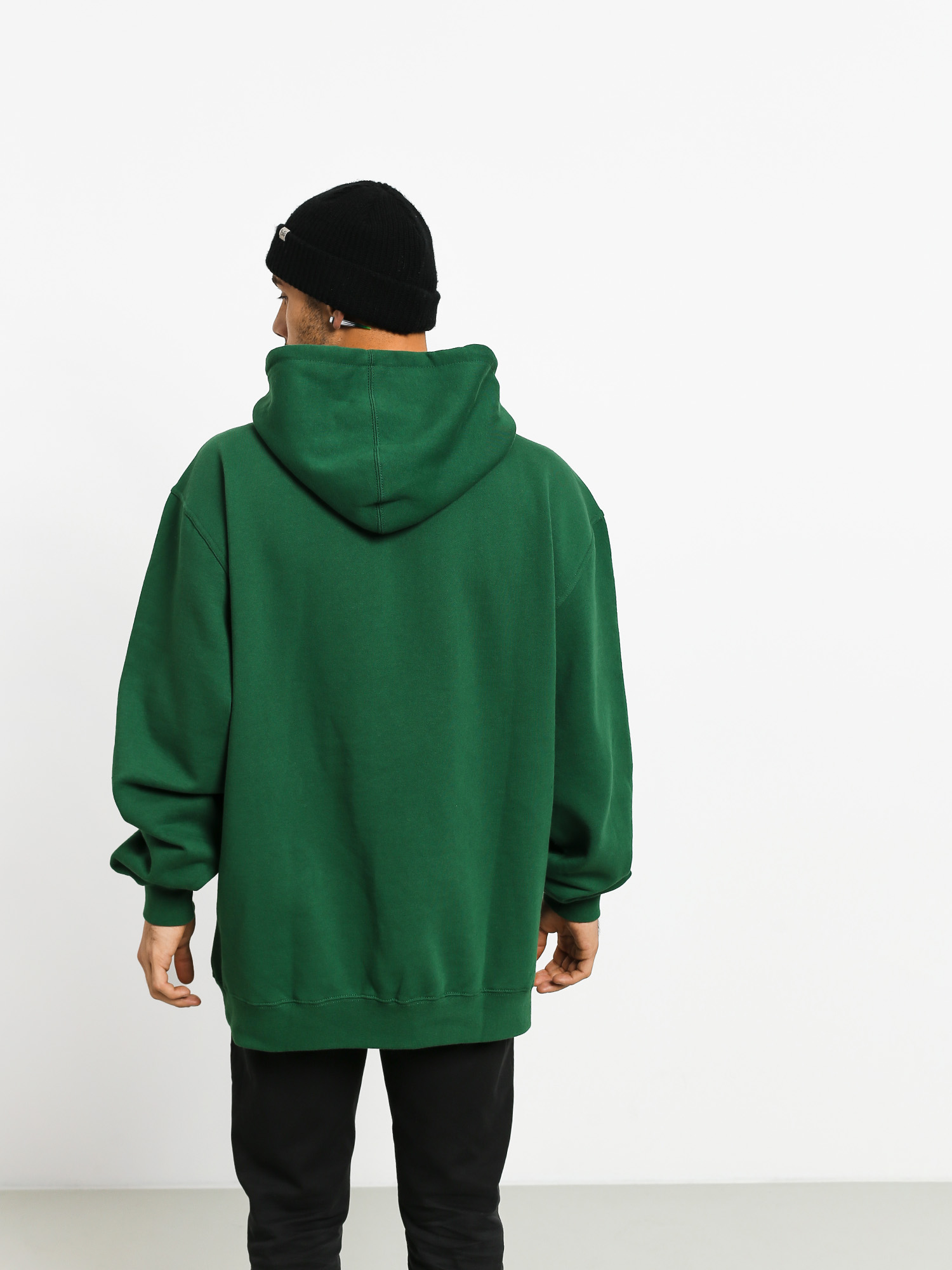 Mikina s kapucí Grizzly Griptape Og Bear Embroidered HD (forest/lime)