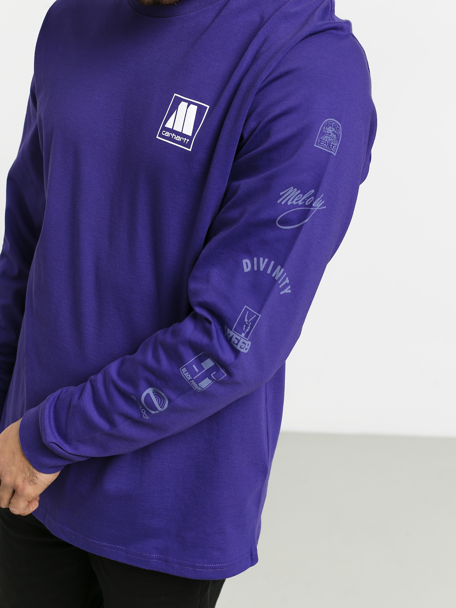 Triko Carhartt WIP Motown Sublabels (prism violet)