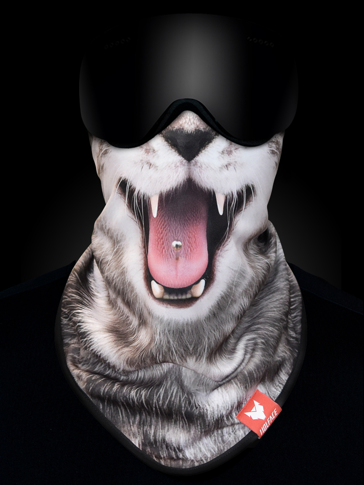 Bandana Wolface Kitten 