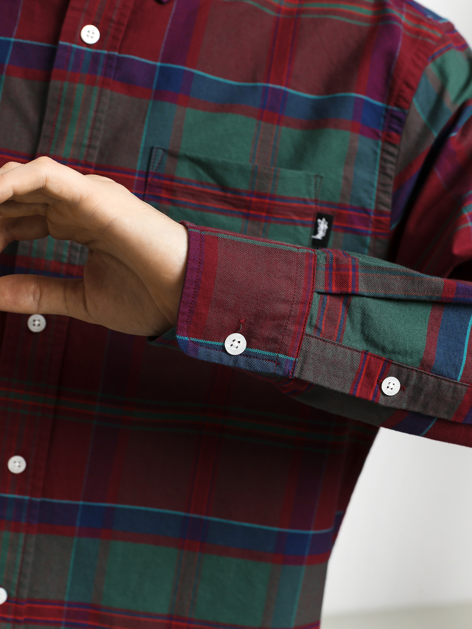 Košile Stussy Classic Oxford (red plaid)