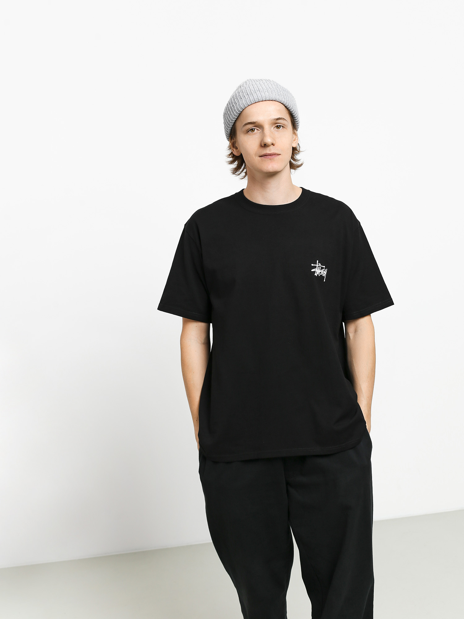 Tričko Stussy Basic (black)