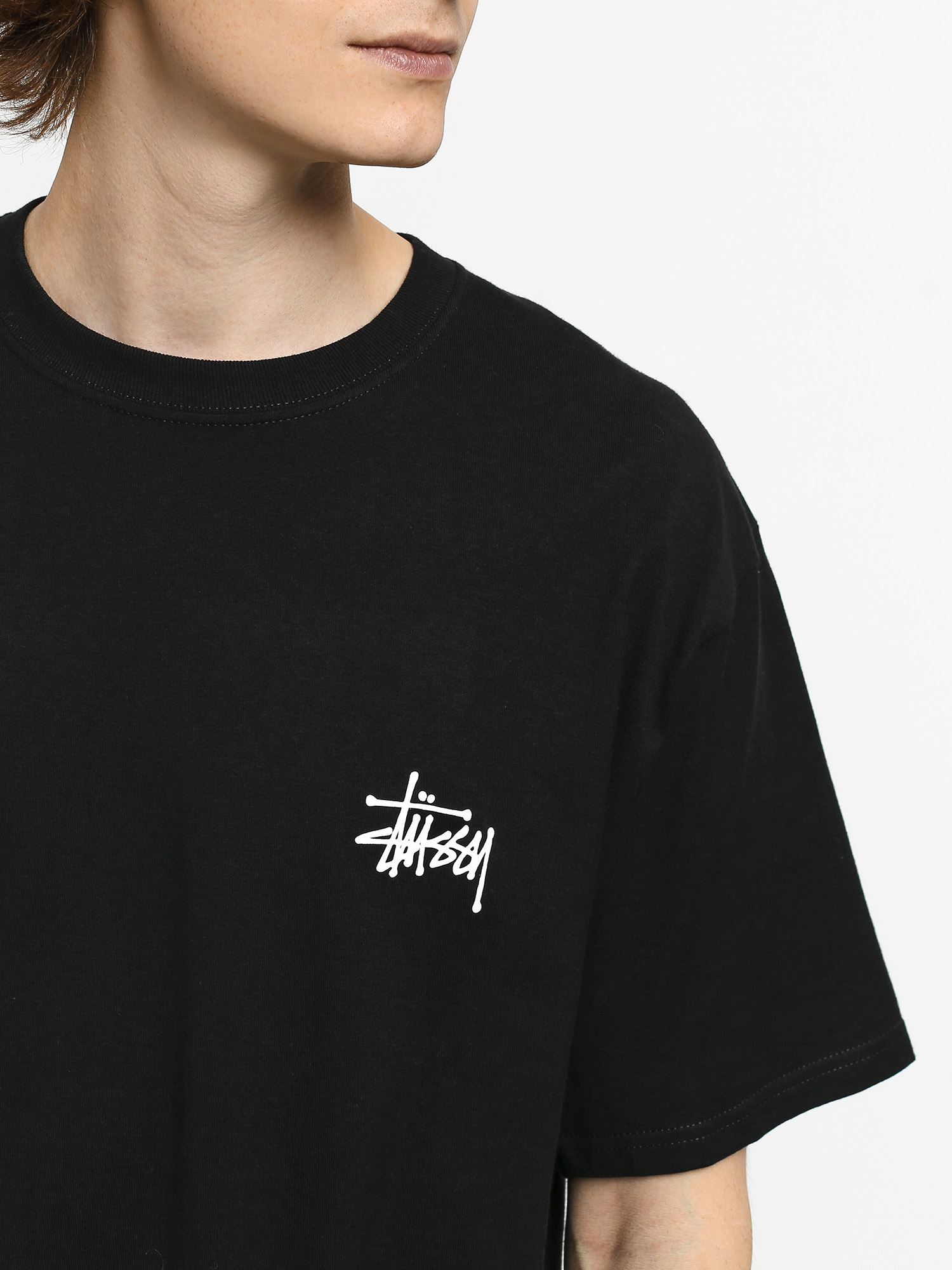 Tričko Stussy Basic (black)