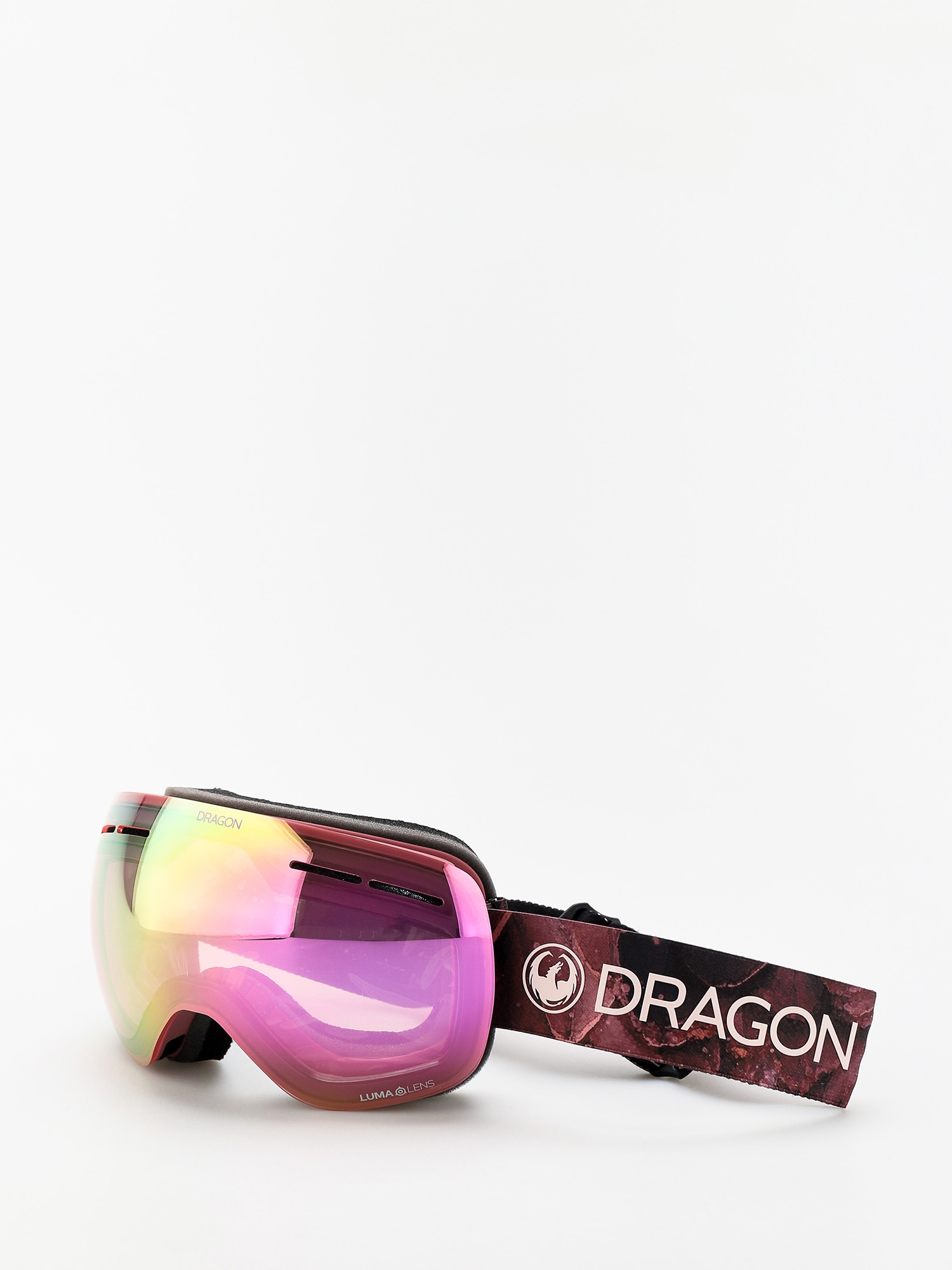 Brýle na snowboard Dragon X1s (rose/lumalens pink ion/lumalens dark smoke)