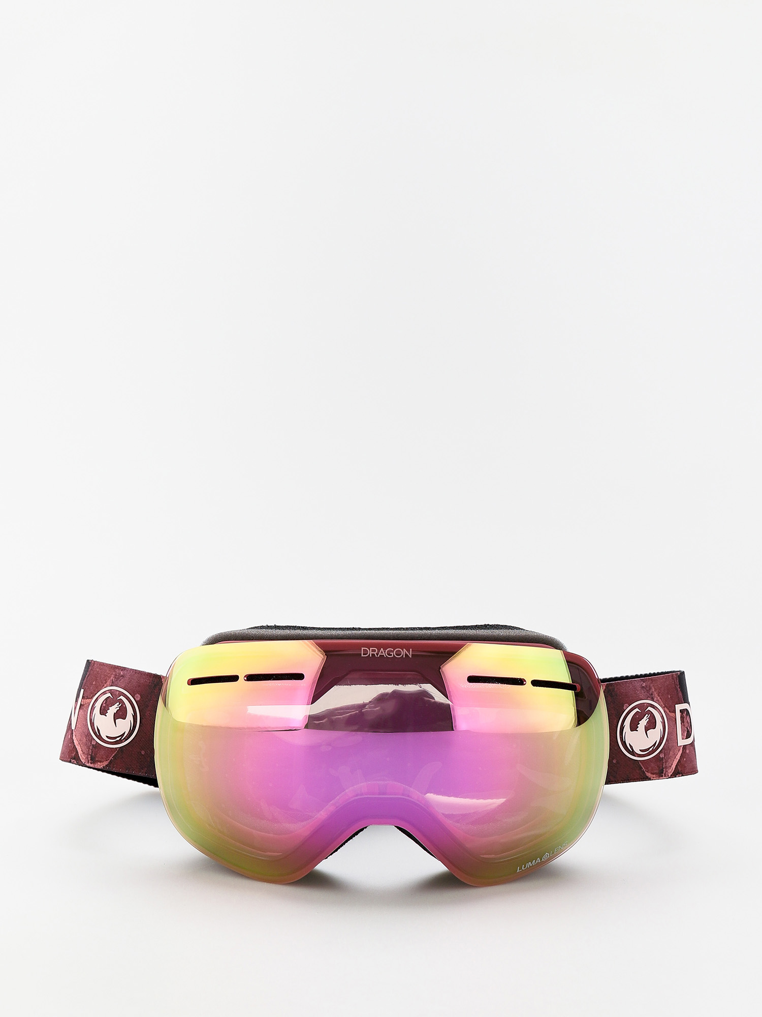 Brýle na snowboard Dragon X1s (rose/lumalens pink ion/lumalens dark smoke)