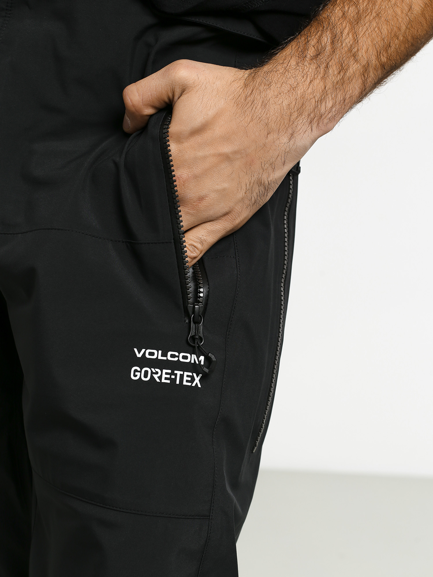 Pánské Snowboardové kalhoty  Volcom Guide Gore Tex (black)