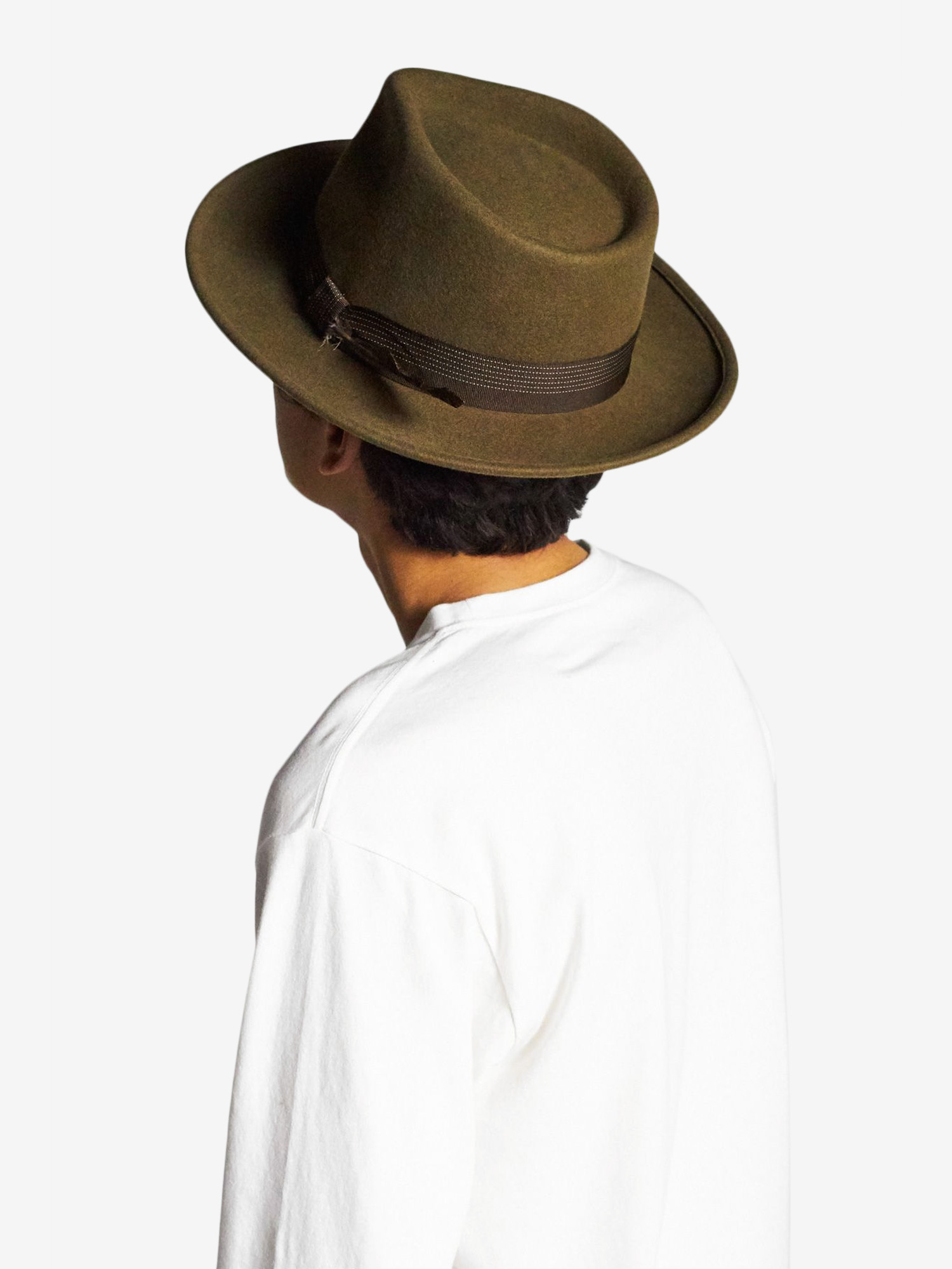 Klobouk Brixton Swindle II Fedora (olive)