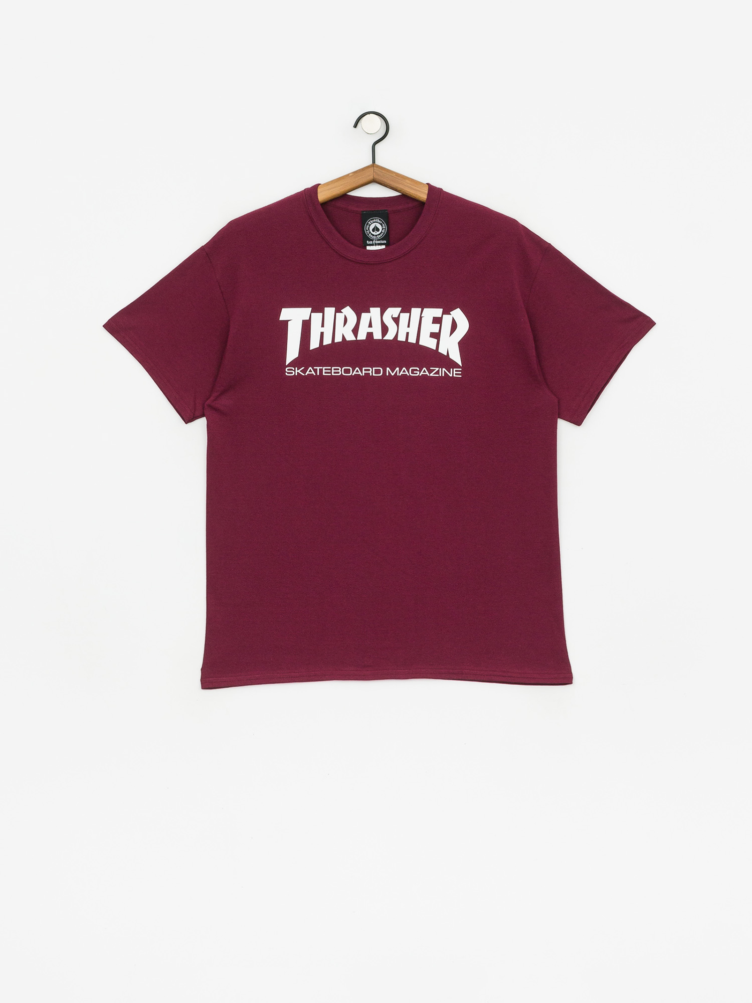 Thrasher Tričko Skate Mag (maroon)