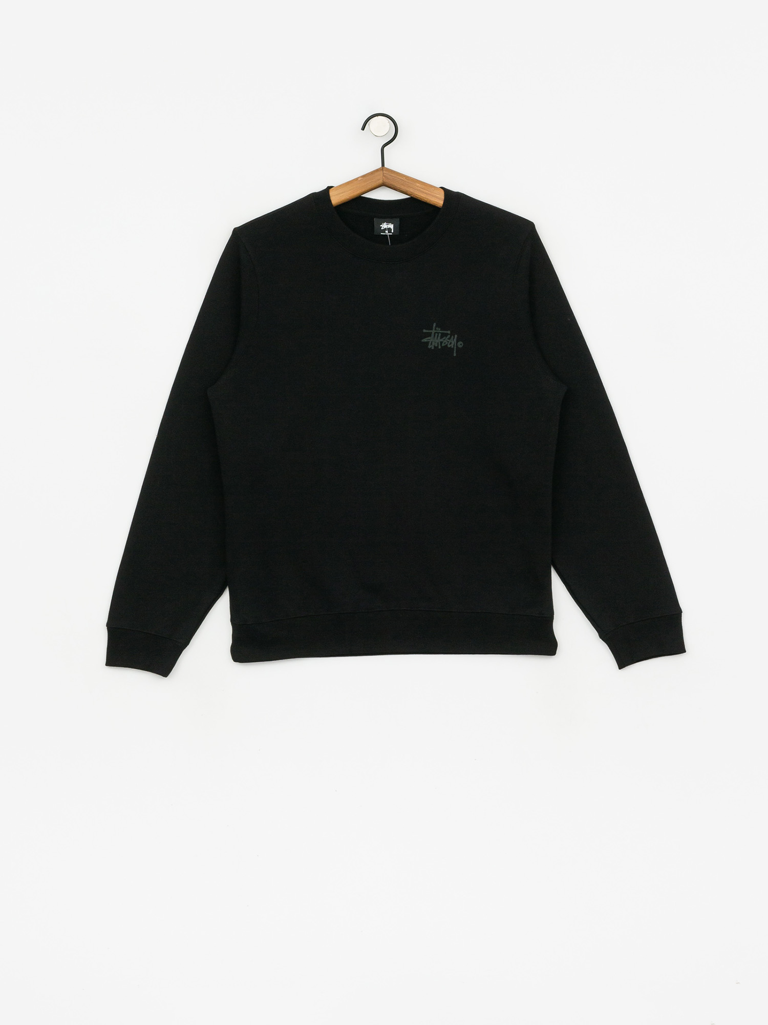 Mikina Stussy Basic Logo Wmn (black)