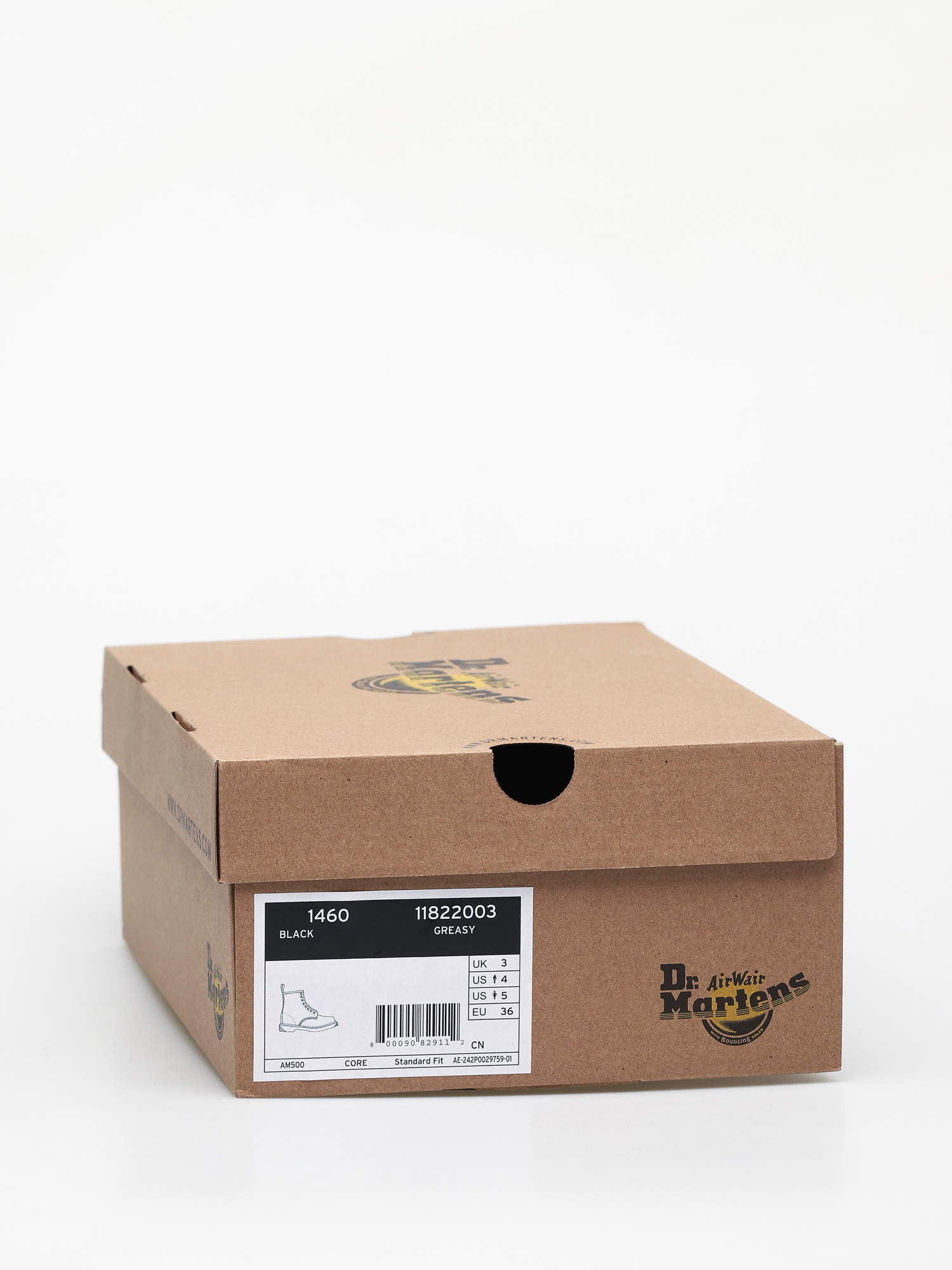 Boty Dr. Martens 1460 (black greasy)