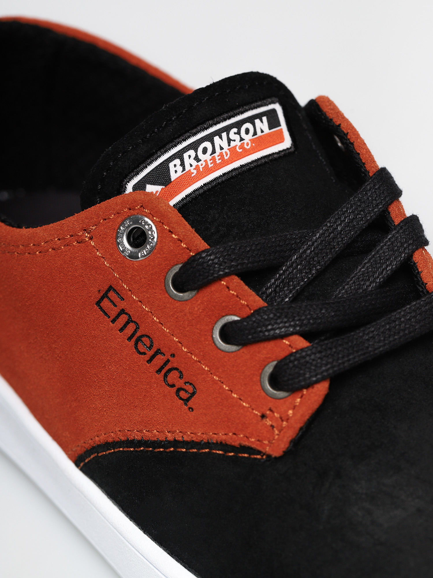 Boty Emerica The Romero Laced X Bronson (black/orange)