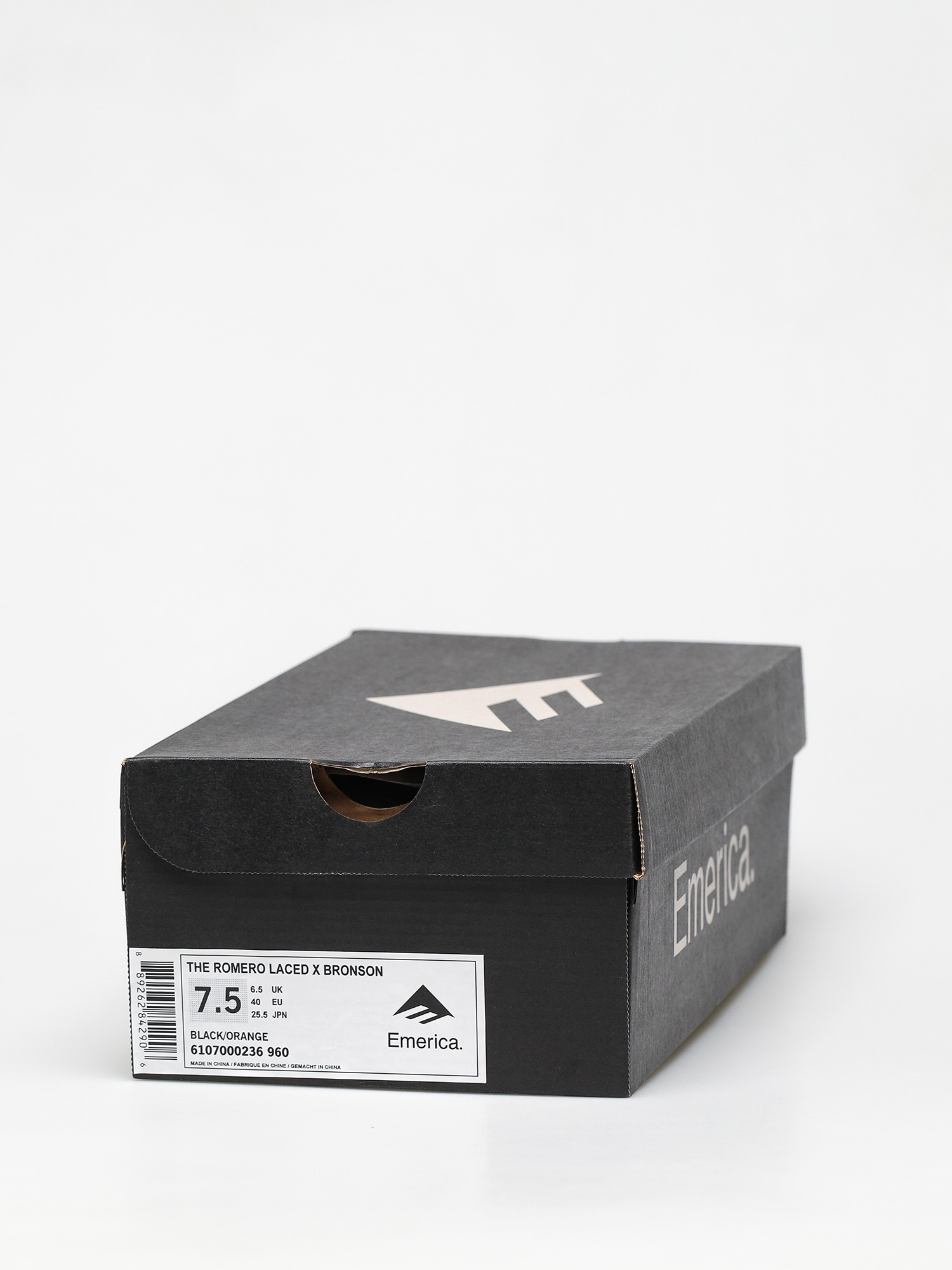 Boty Emerica The Romero Laced X Bronson (black/orange)