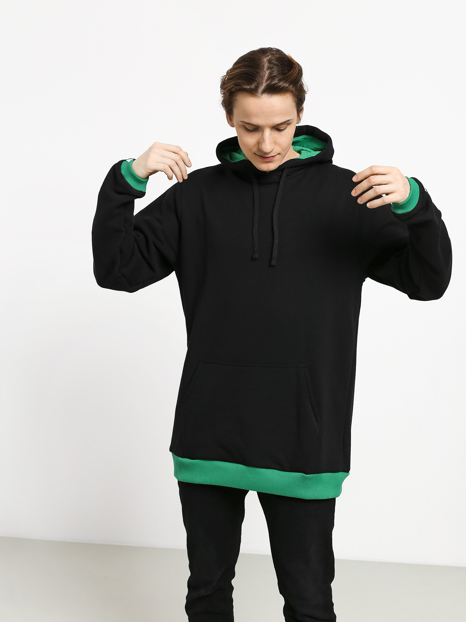 Mikina s kapucí Malita Boxer HD (black)