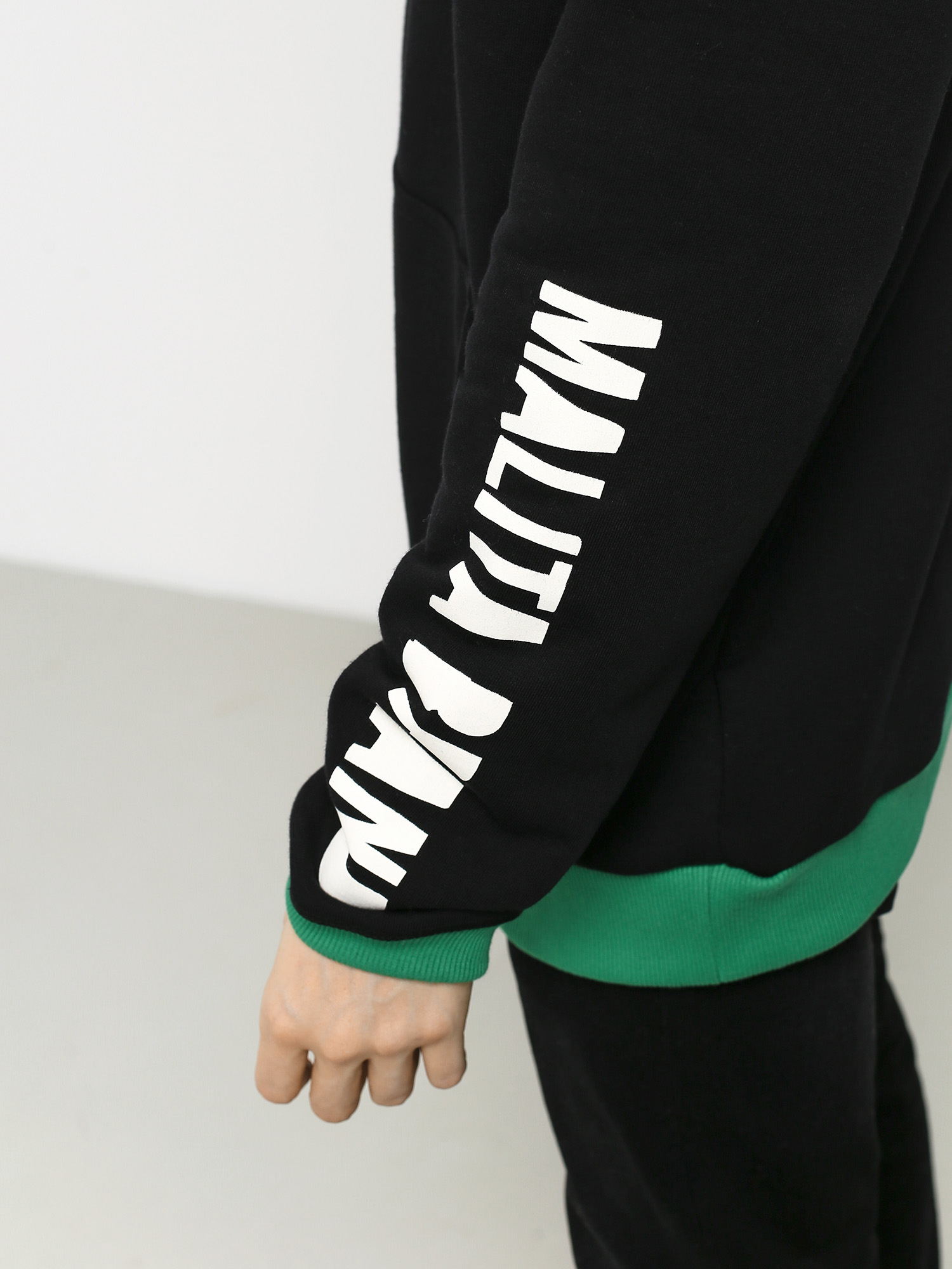 Mikina s kapucí Malita Boxer HD (black)