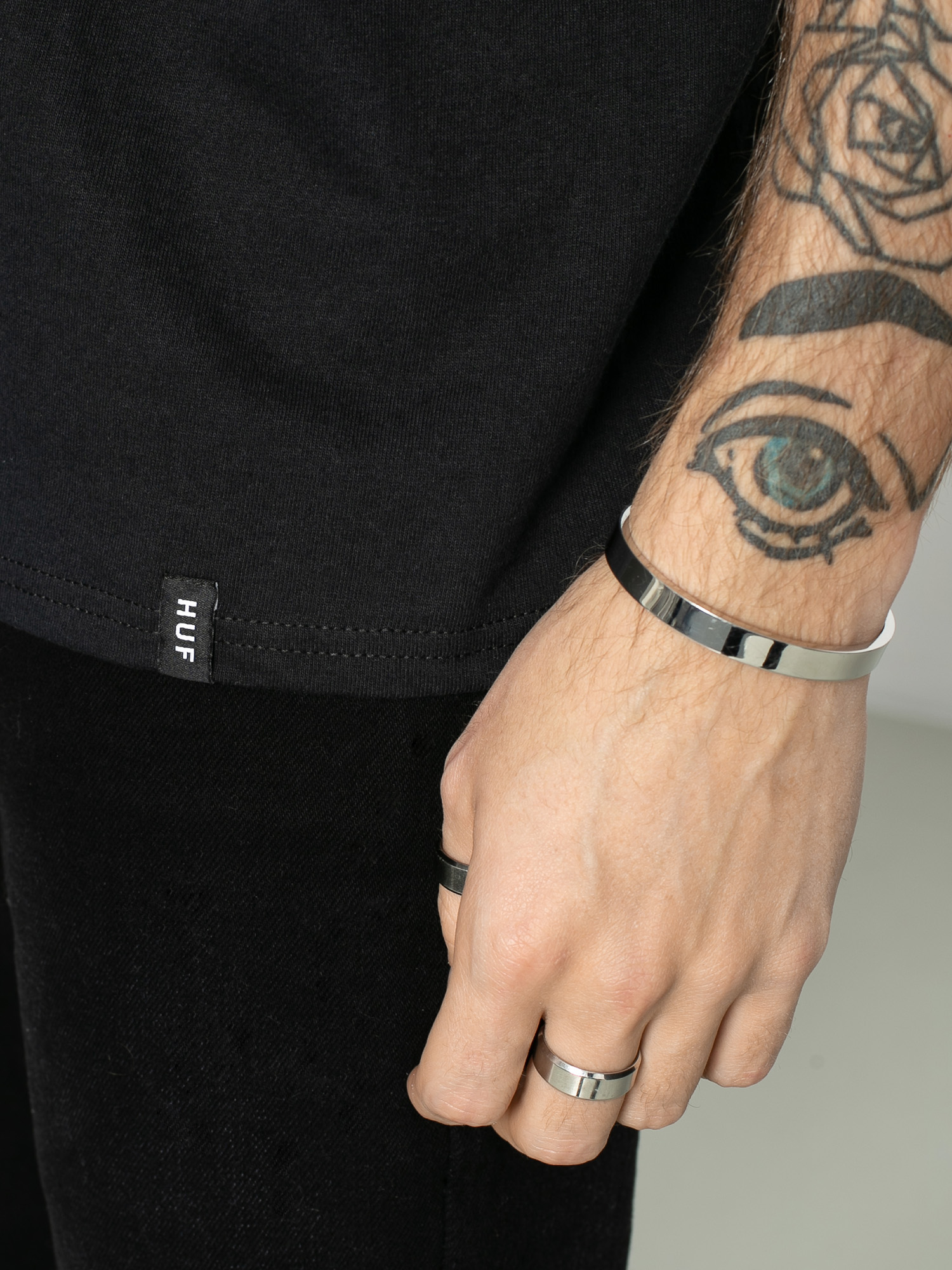 Tričko HUF Pulp Fiction Royale With Cheese (black)