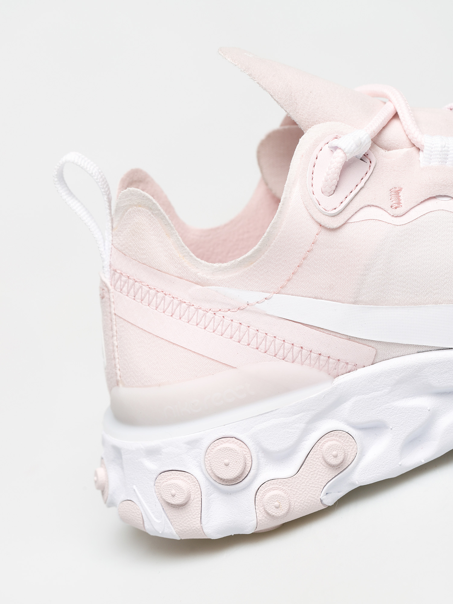 nike react element 55 pink white