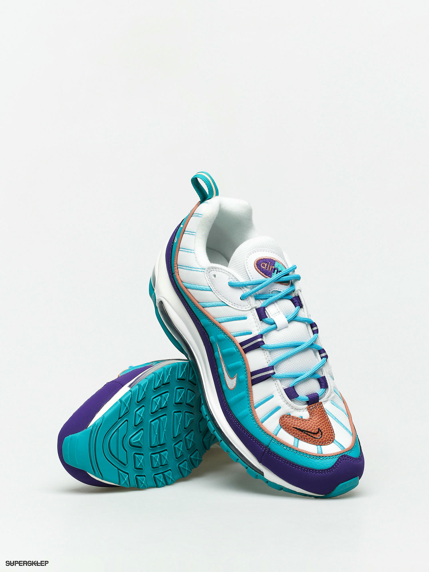 nike air max 98 court purple terra blush spirit teal