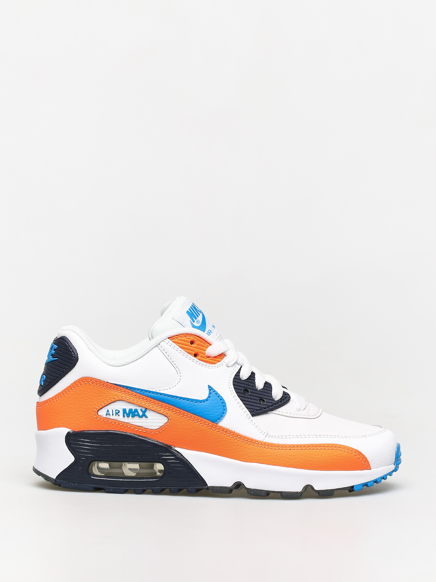 Boty Nike Air Max 90 Ltr Gs (white/photo blue total orange)