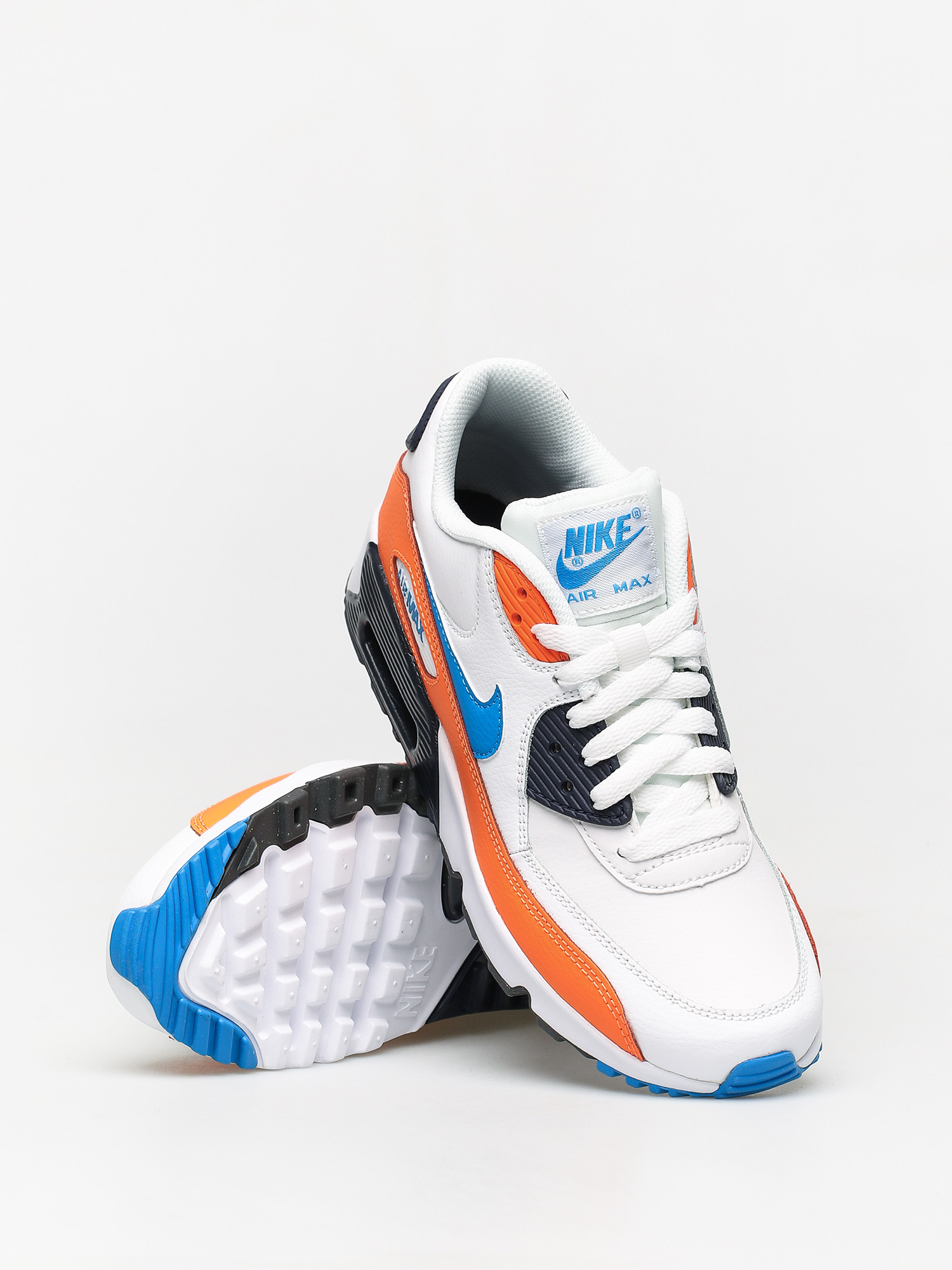 Boty Nike Air Max 90 Ltr Gs (white/photo blue total orange)