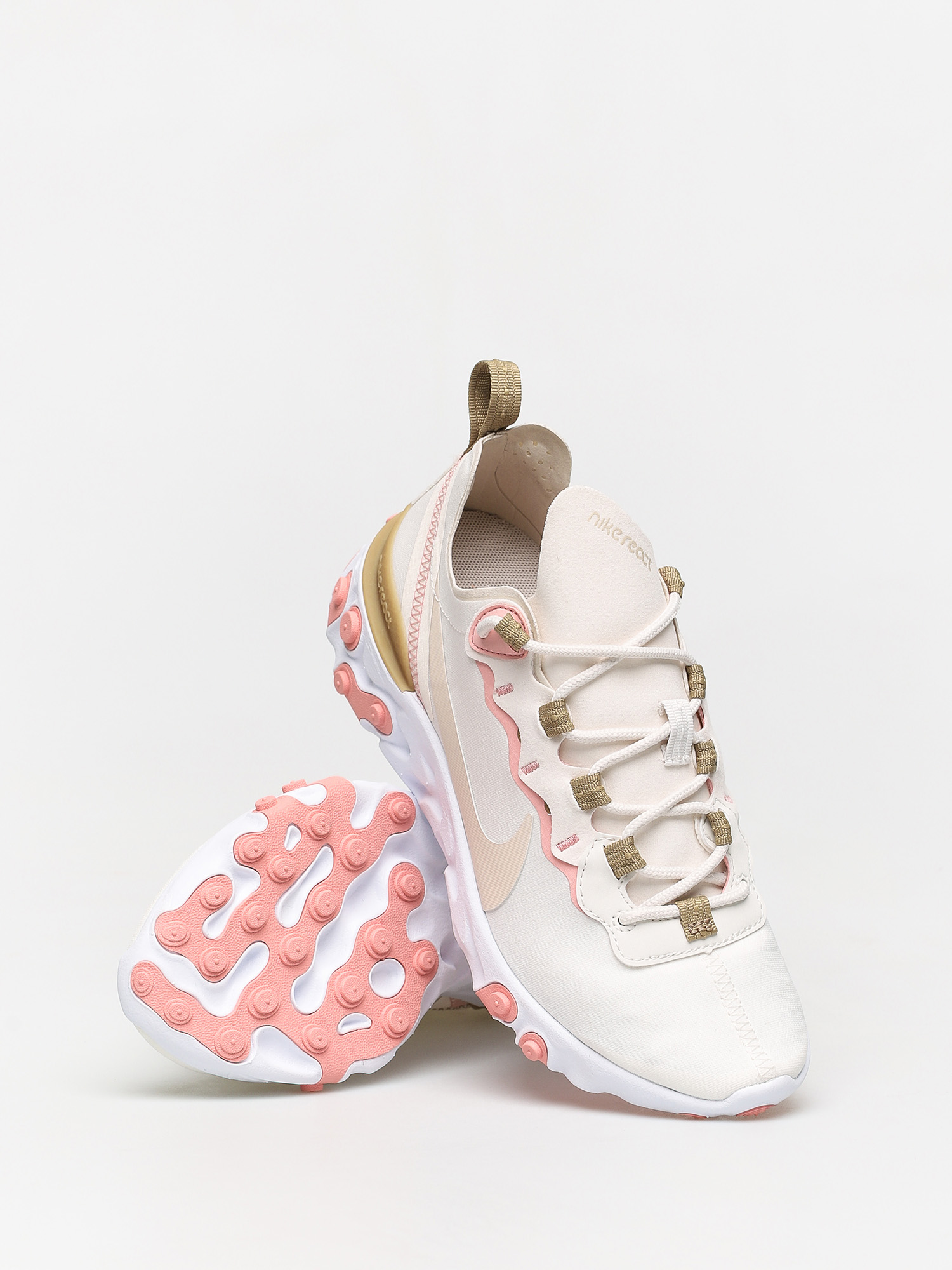 Boty Nike React Element 55 Wmn (phantom/lt orewood brn parachute beige)