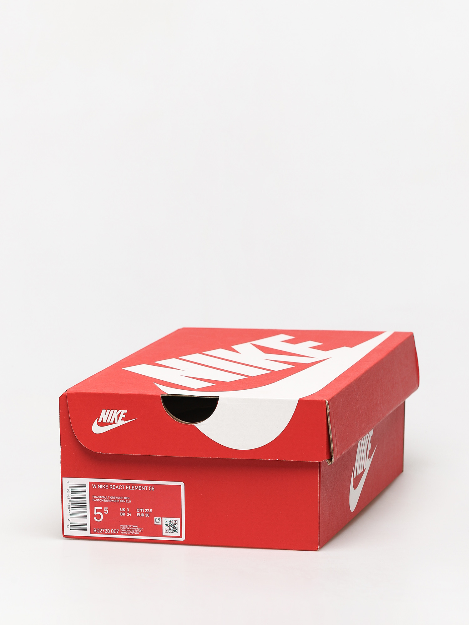 Boty Nike React Element 55 Wmn (phantom/lt orewood brn parachute beige)