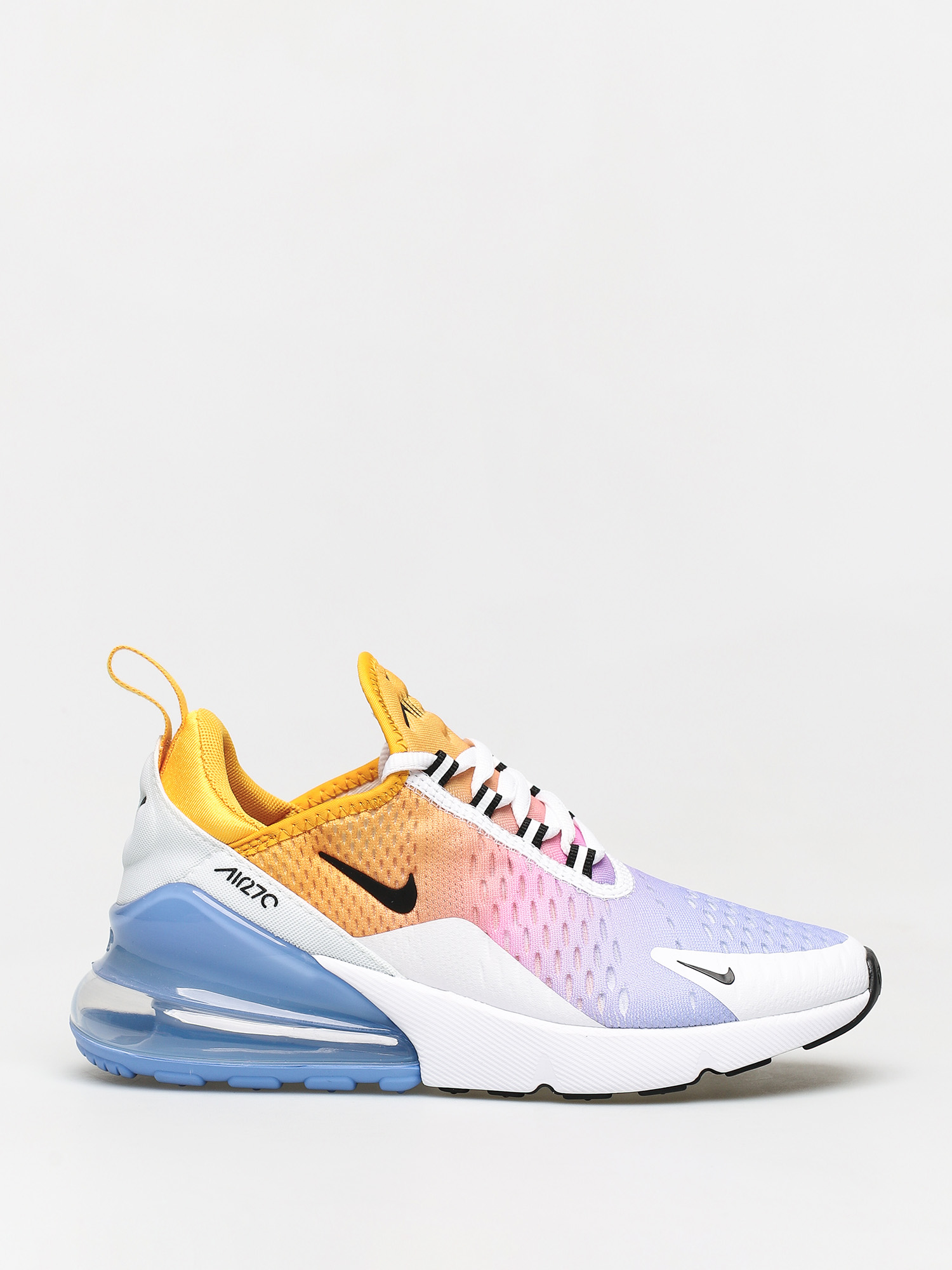 Nike air max 270 university cheap gold black university blue psychic pink