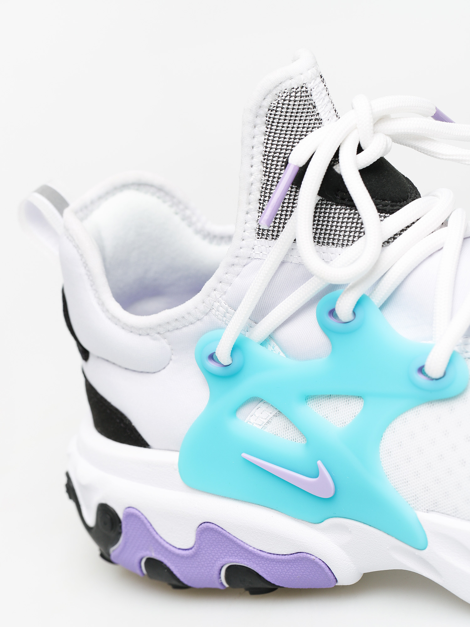 Nike react presto white/black/atomic violet/night maroon hotsell