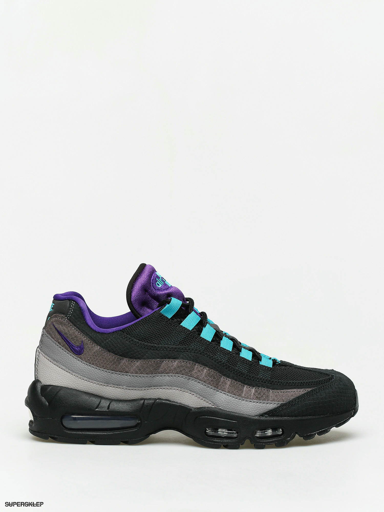 purple and turquoise air max 95