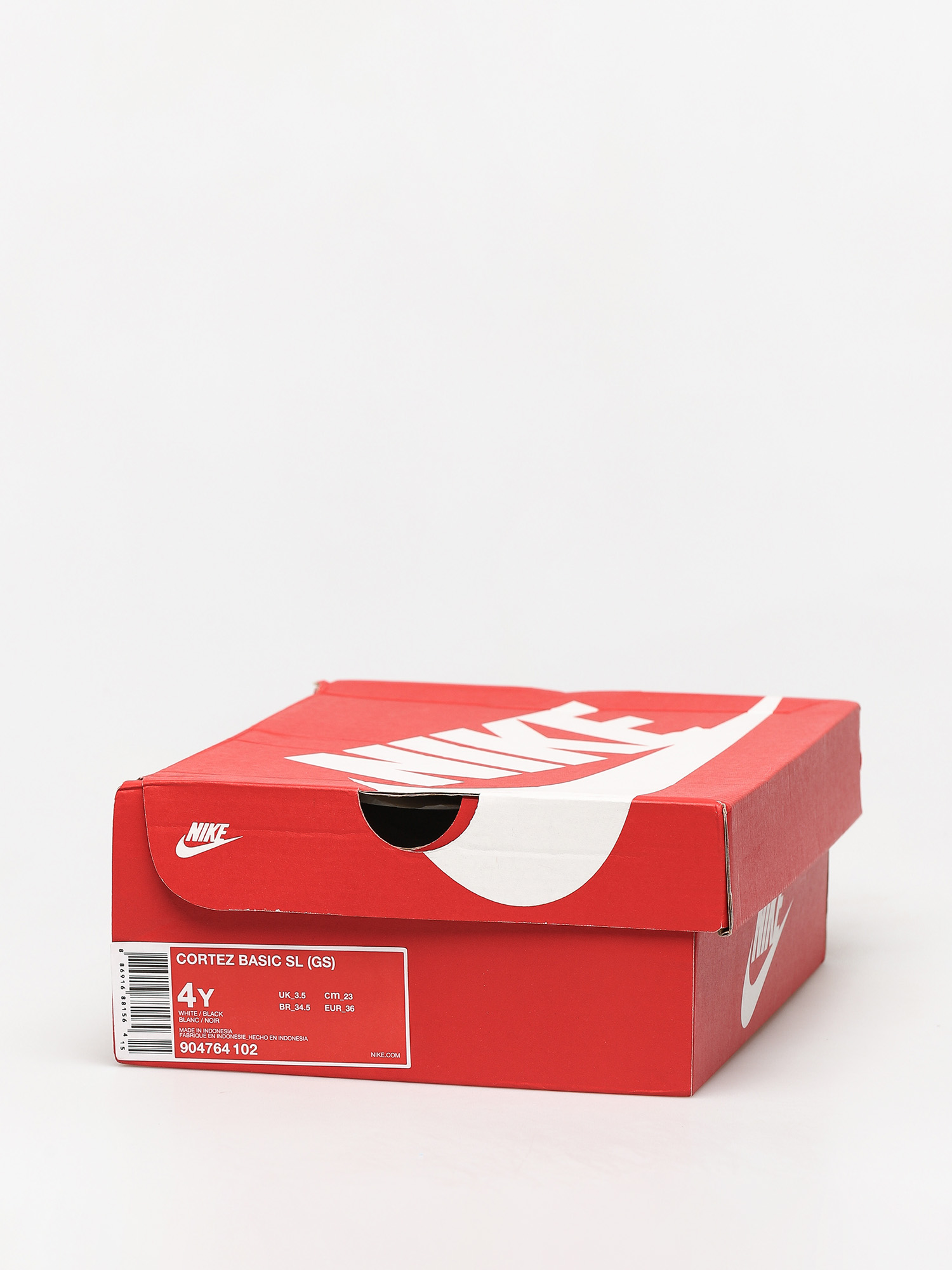Dětské boty Nike Cortez Basic Sl Gs (white/black)
