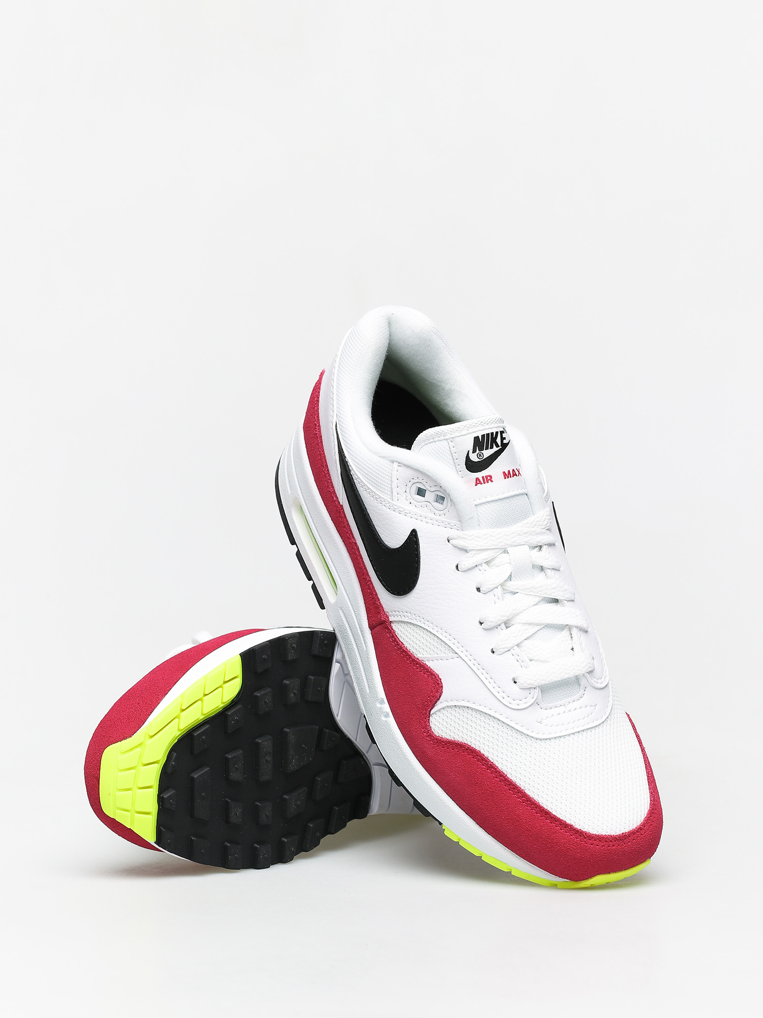 Boty Nike Air Max 1 (white/black volt rush pink)