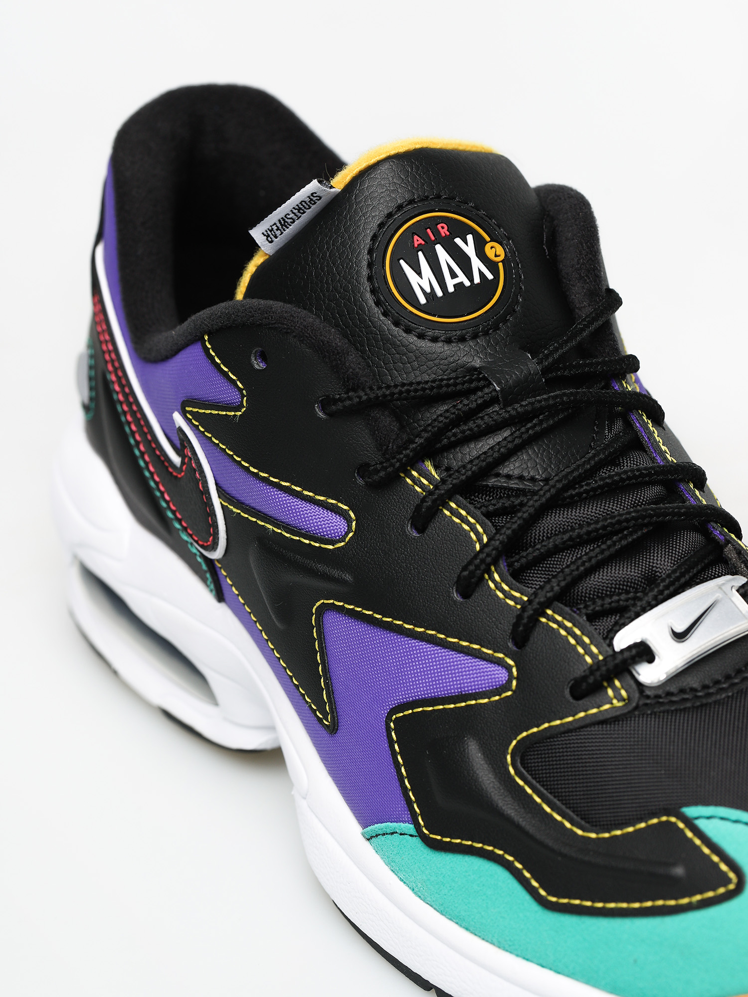 Boty Nike Air Max2 Light Prm (black/flash crimson kinetic green)