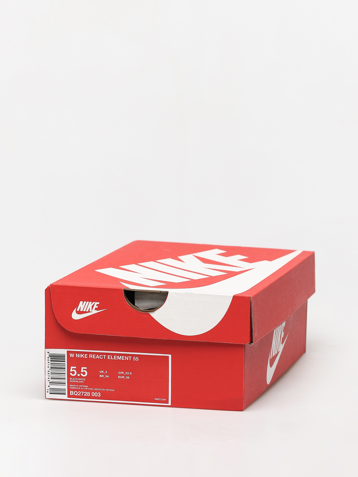 Boty Nike React Element 55 Wmn (black/white)