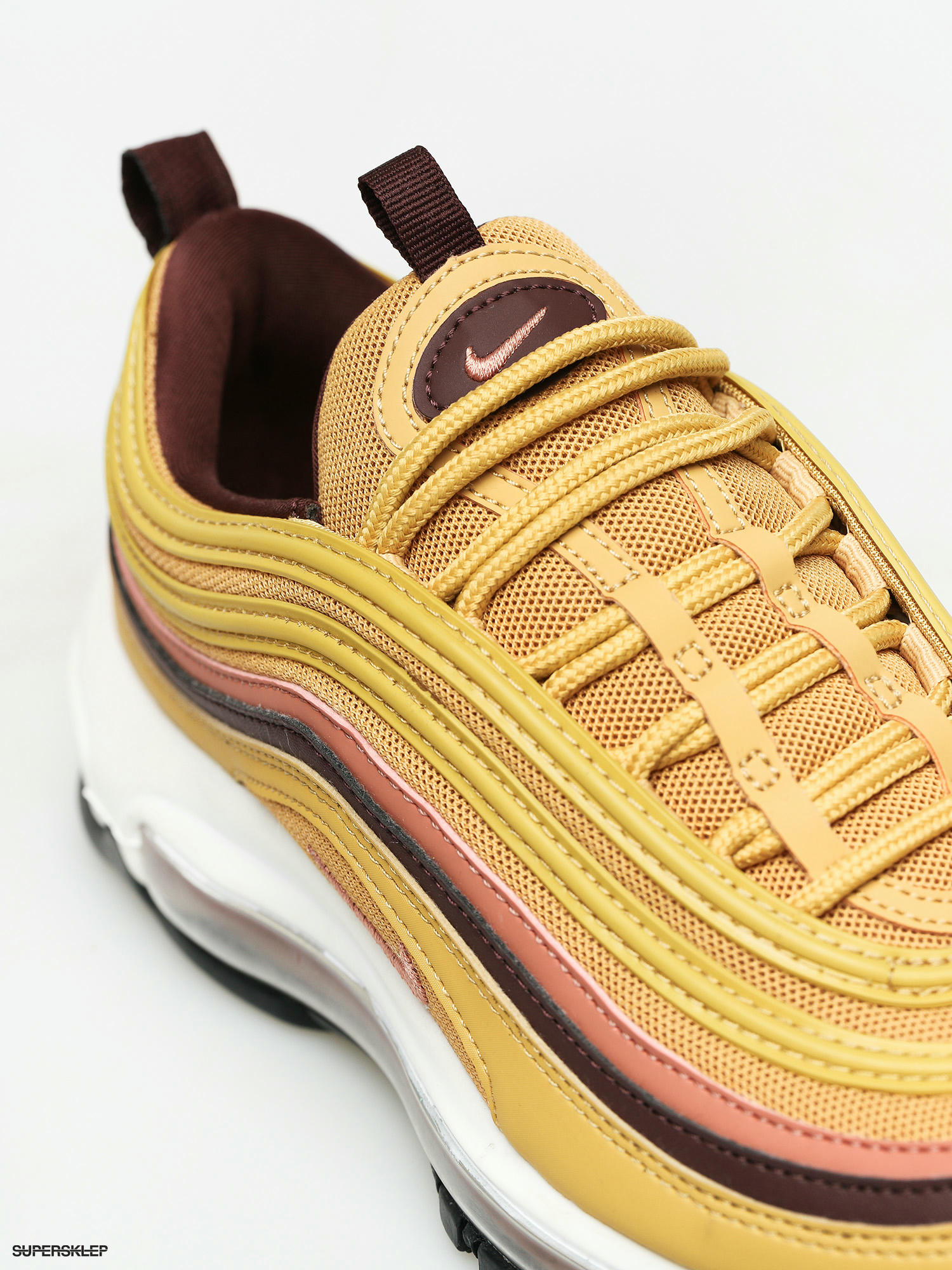 Boty Nike Air Max 97 Wmn wheat gold terra blush burgundy crush