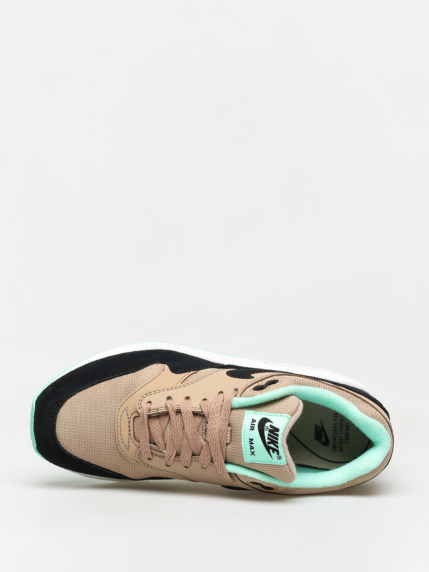 air max 1 desert green glow