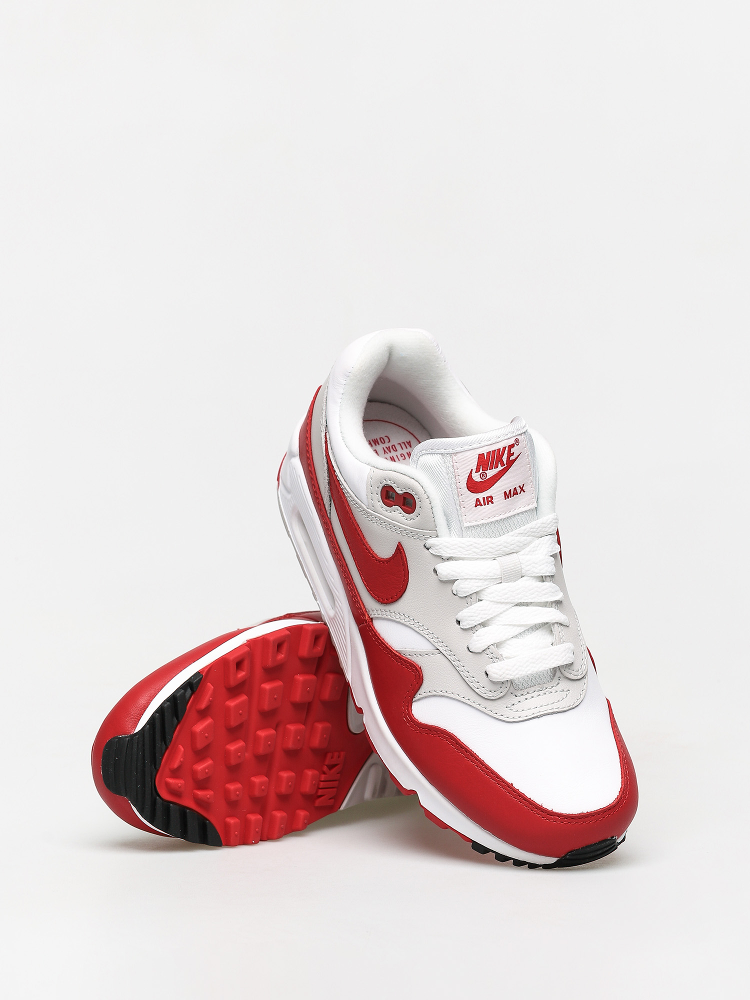 Boty Nike Air Max 90/1 Wmn (white/university red neutral grey black)