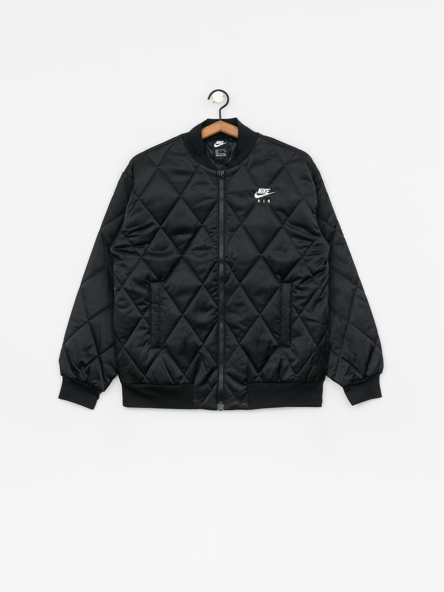 Bunda Nike Air Syn Fill Jkt Satn Wmn (black/black/white)