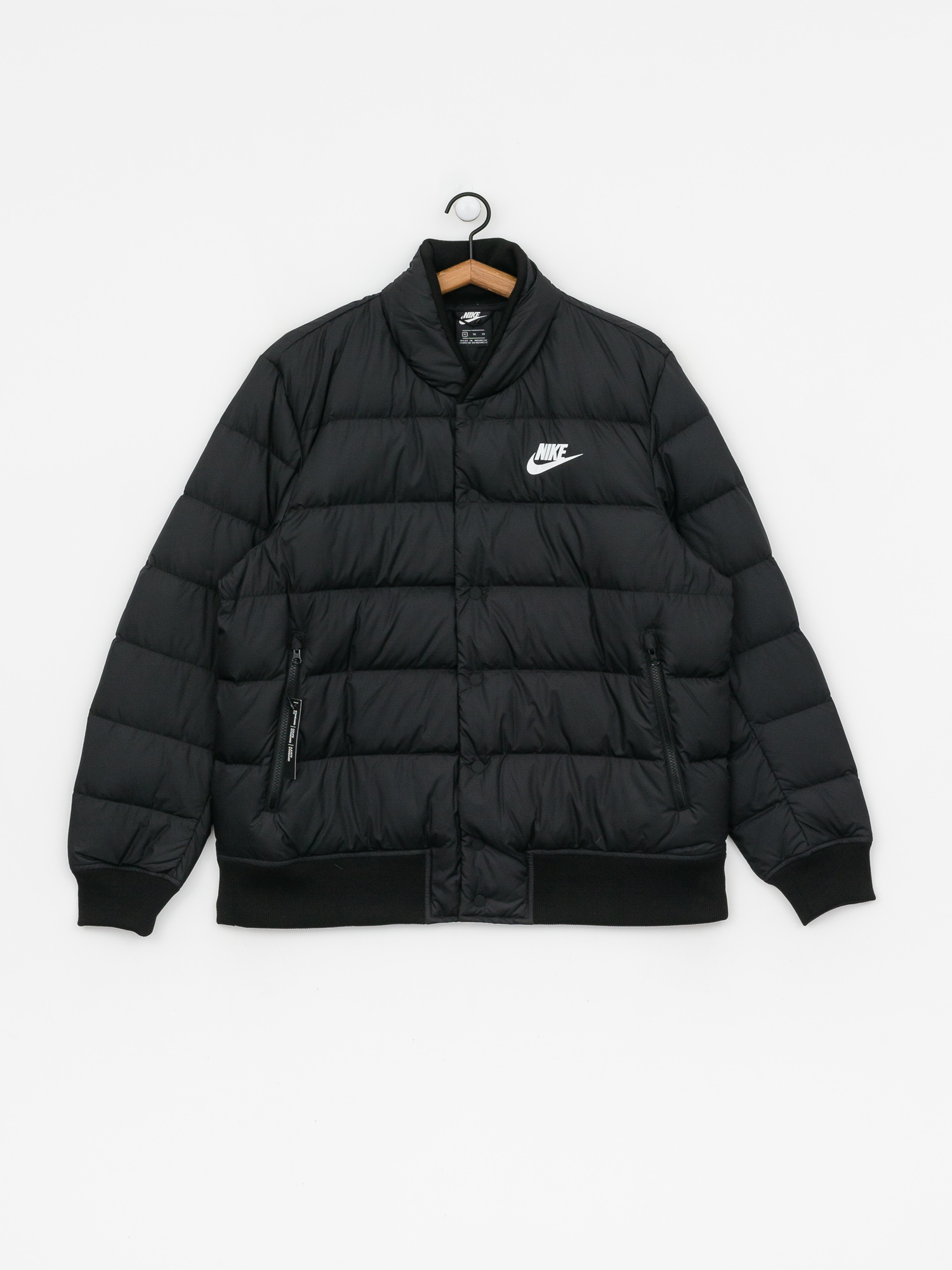 Bunda Nike Dwn Fill Bombr (black/black/white)