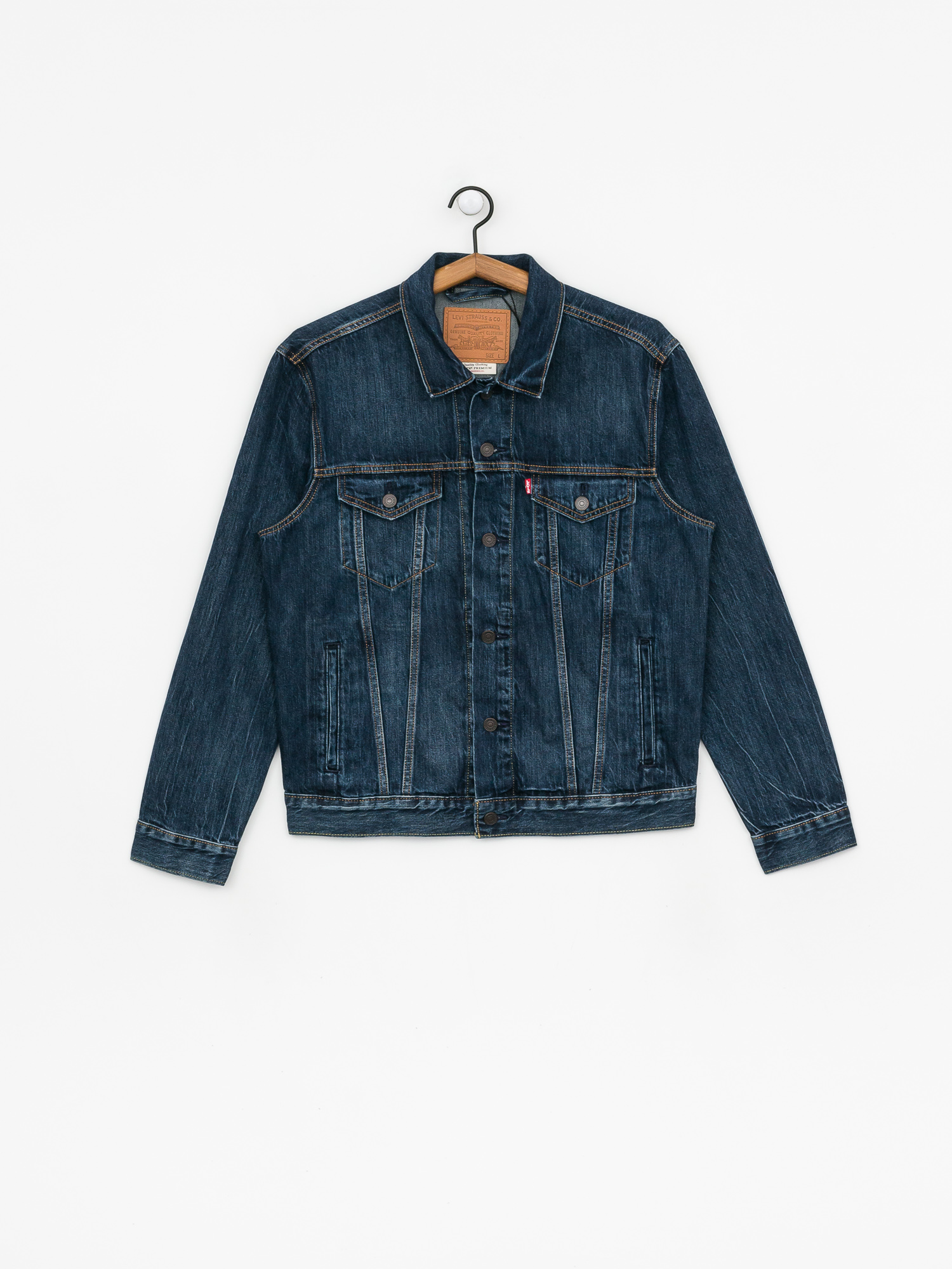 Bunda Levi's® The Trucker Palmer (med indigo/worn in)