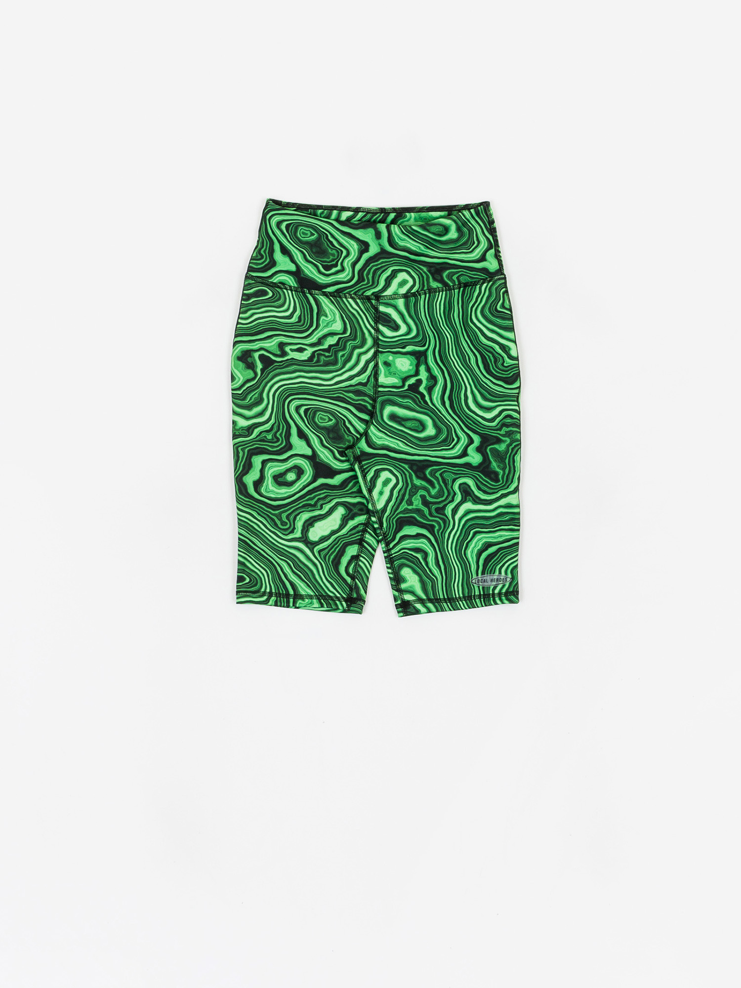 Kraťasy Local Heroes Printed Cycle Wmn (green/black)