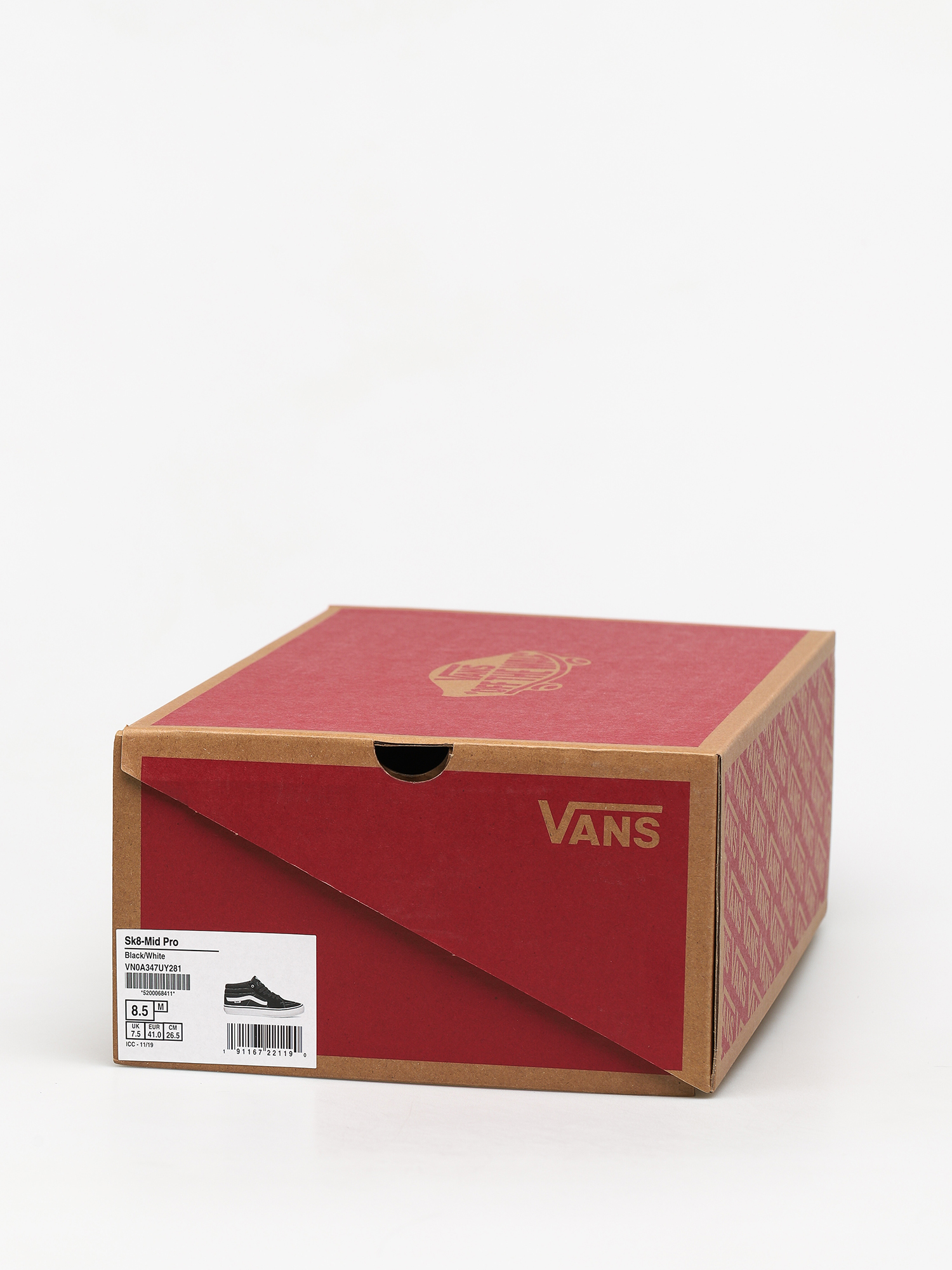 Boty Vans Sk8 Mid Pro (black/white)