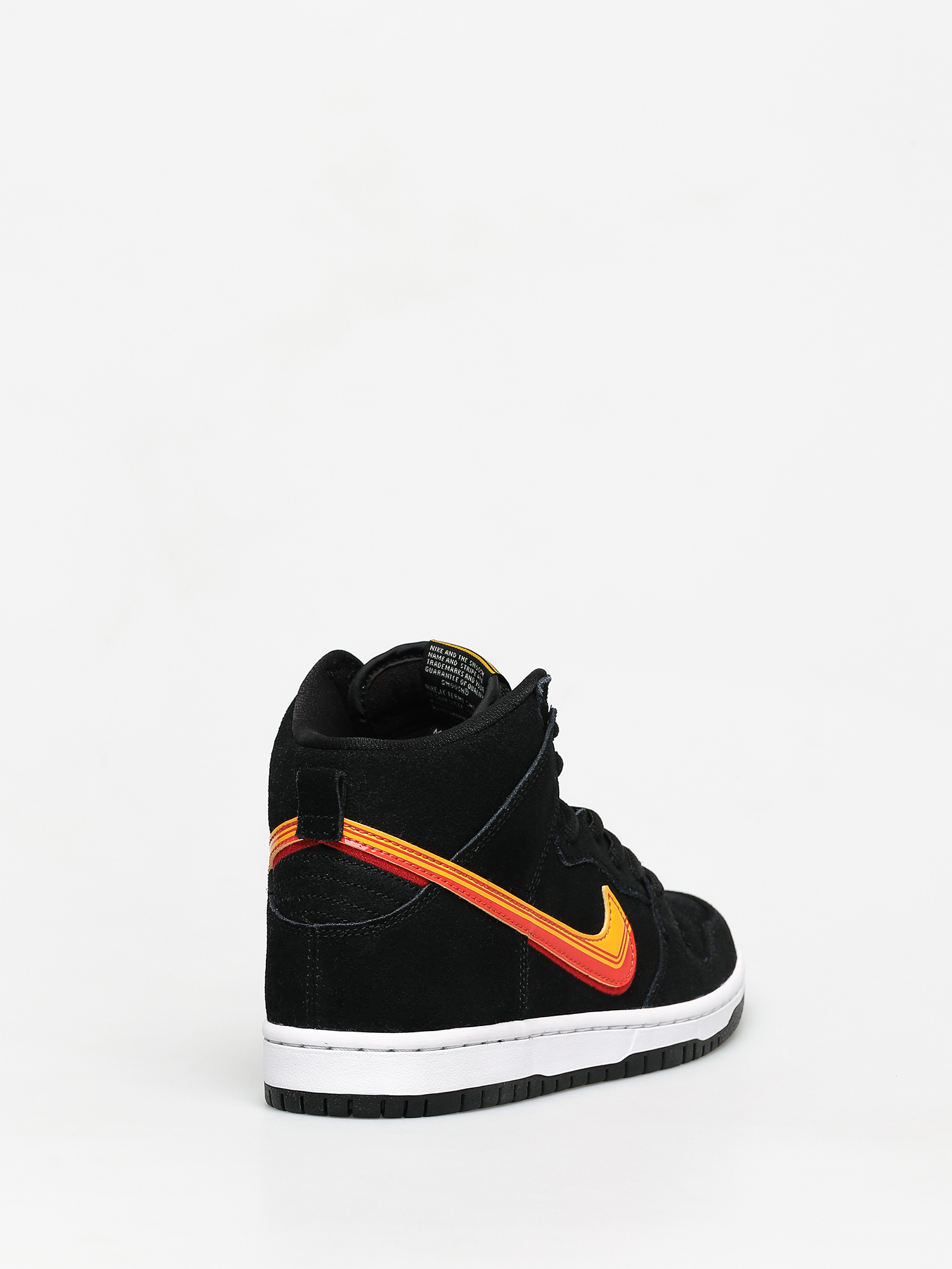 Boty Nike SB Dunk High Pro (black/university gold team orange)