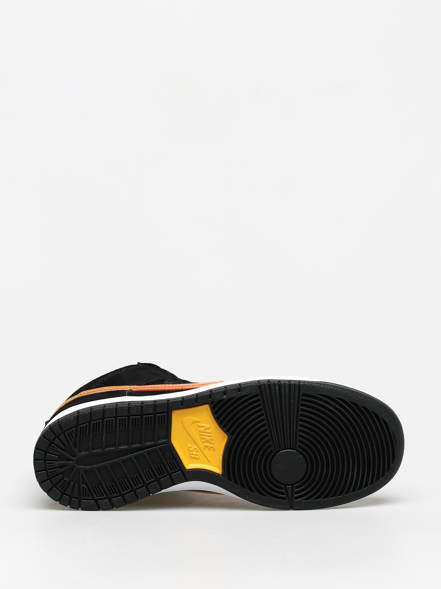Boty Nike SB Dunk High Pro (black/university gold team orange)