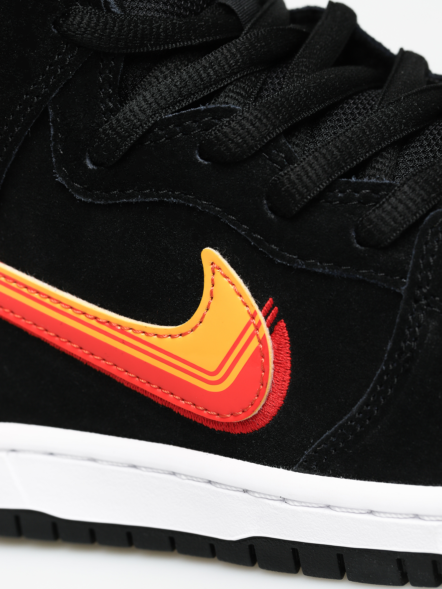 Boty Nike SB Dunk High Pro (black/university gold team orange)