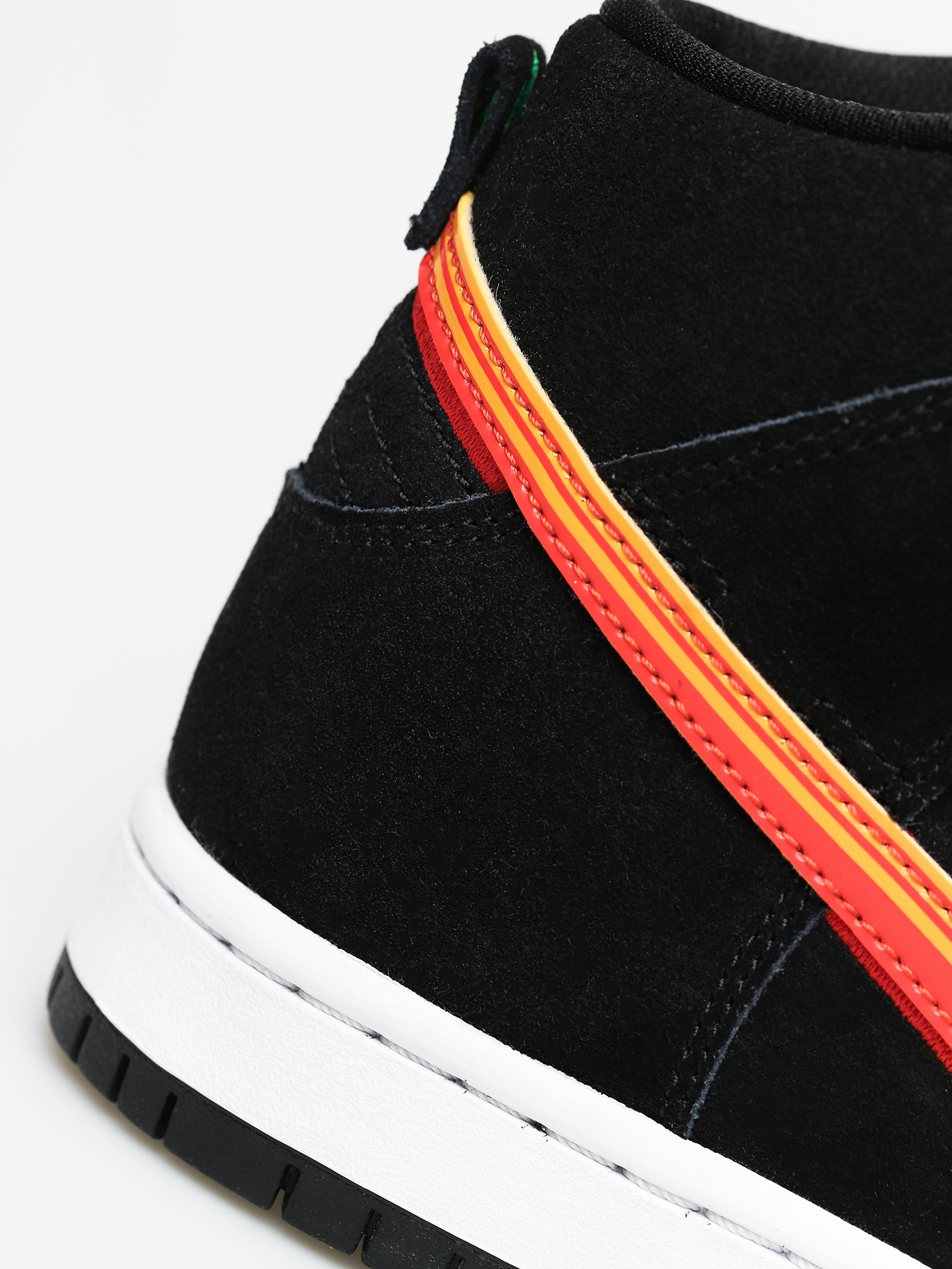 Boty Nike SB Dunk High Pro (black/university gold team orange)