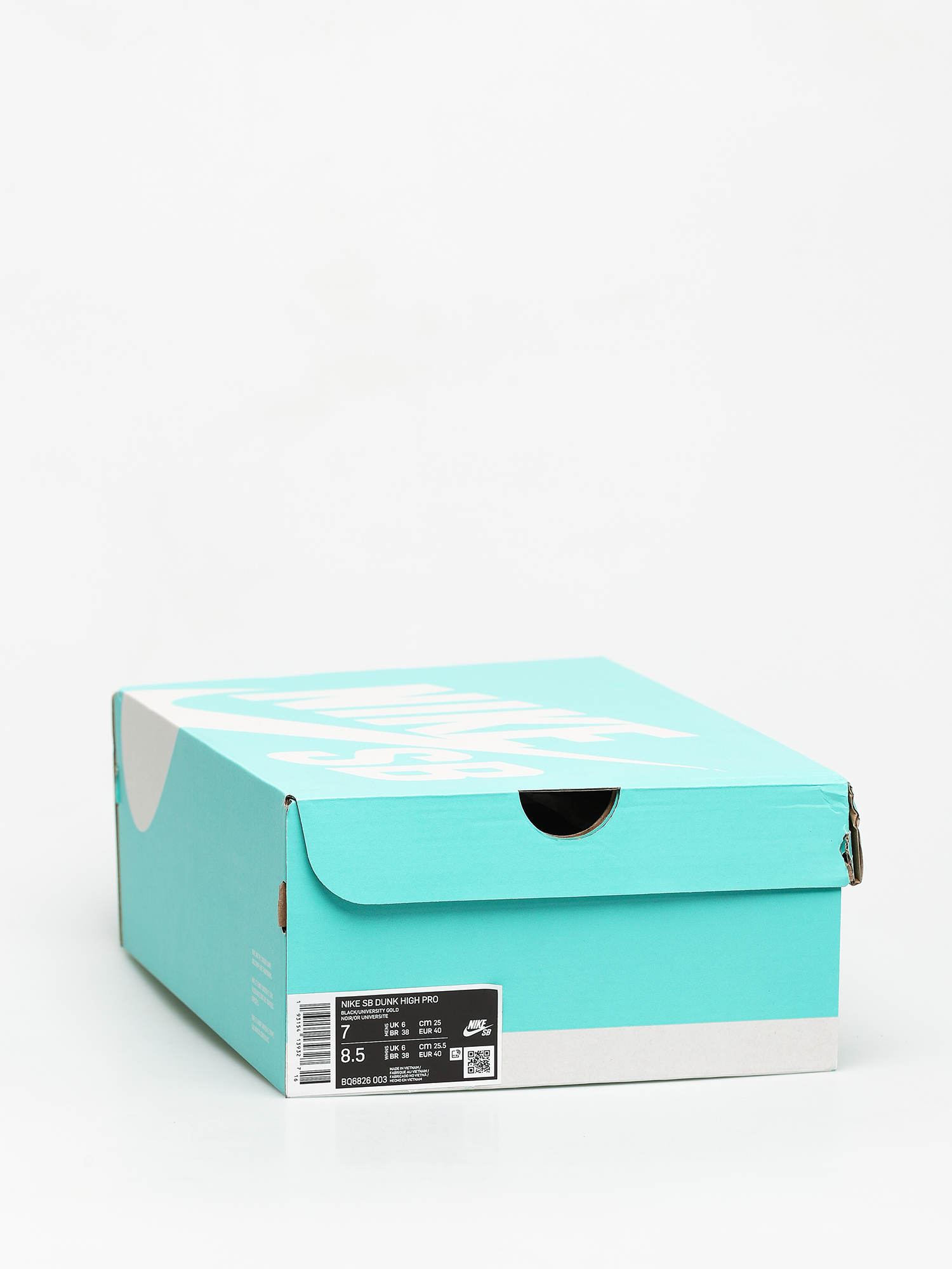 Boty Nike SB Dunk High Pro (black/university gold team orange)