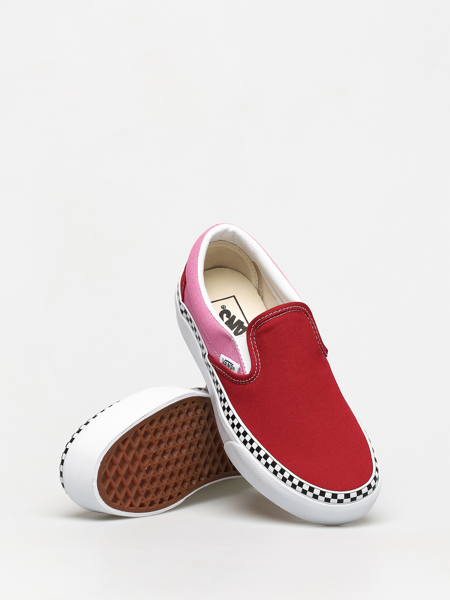 Boty Vans Classic Slip On Platform (2 tone)