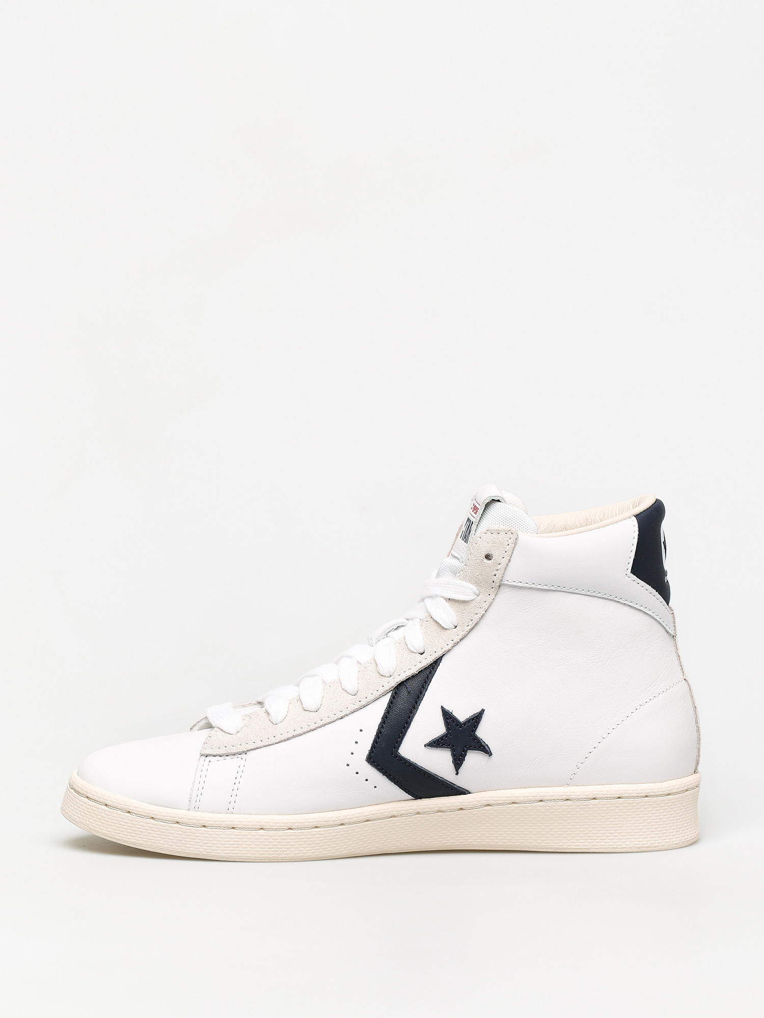 converse pro leather white obsidian egret