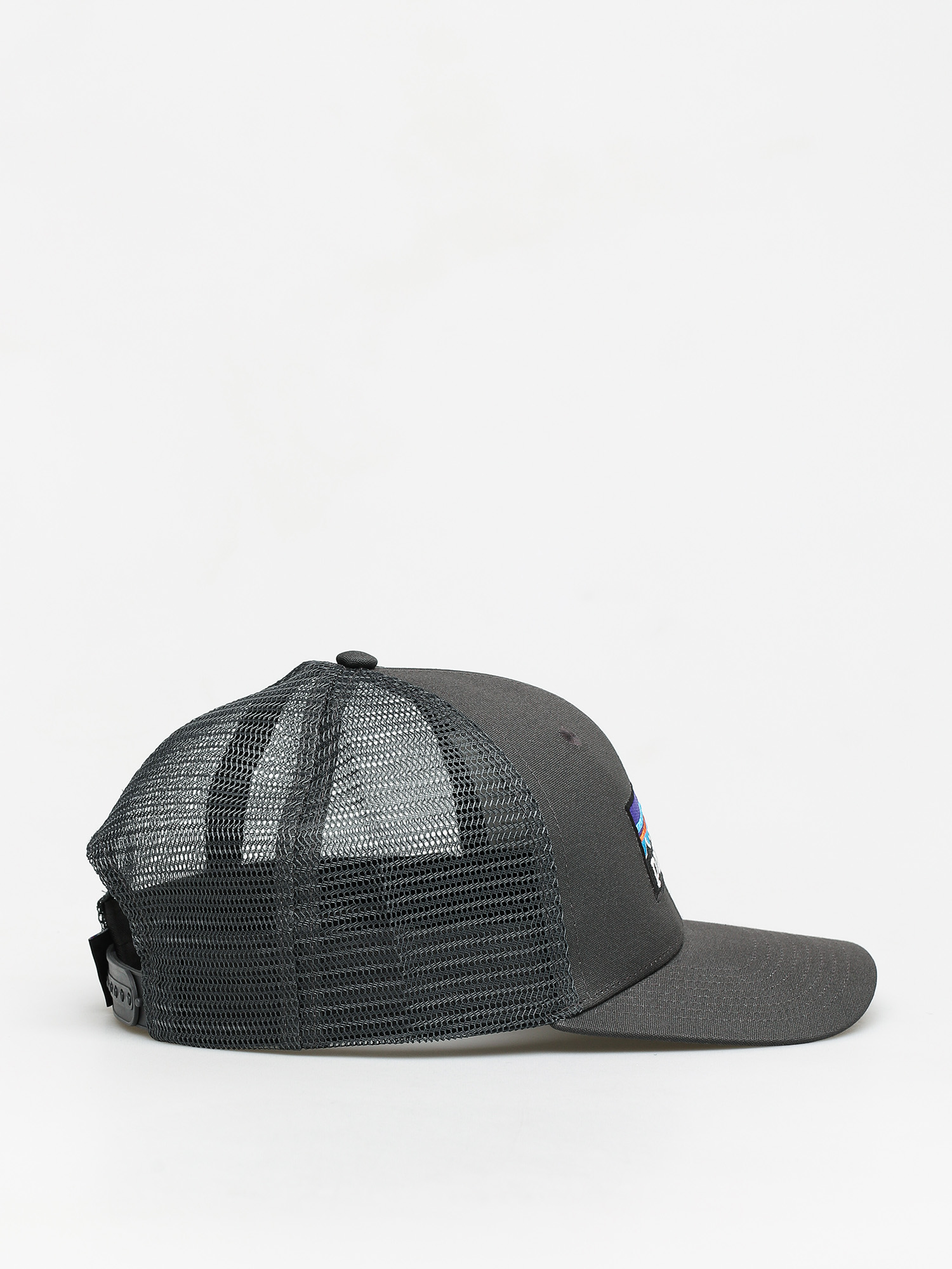 Kšiltovka  Patagonia P6 Logo Trucker ZD (forge grey)