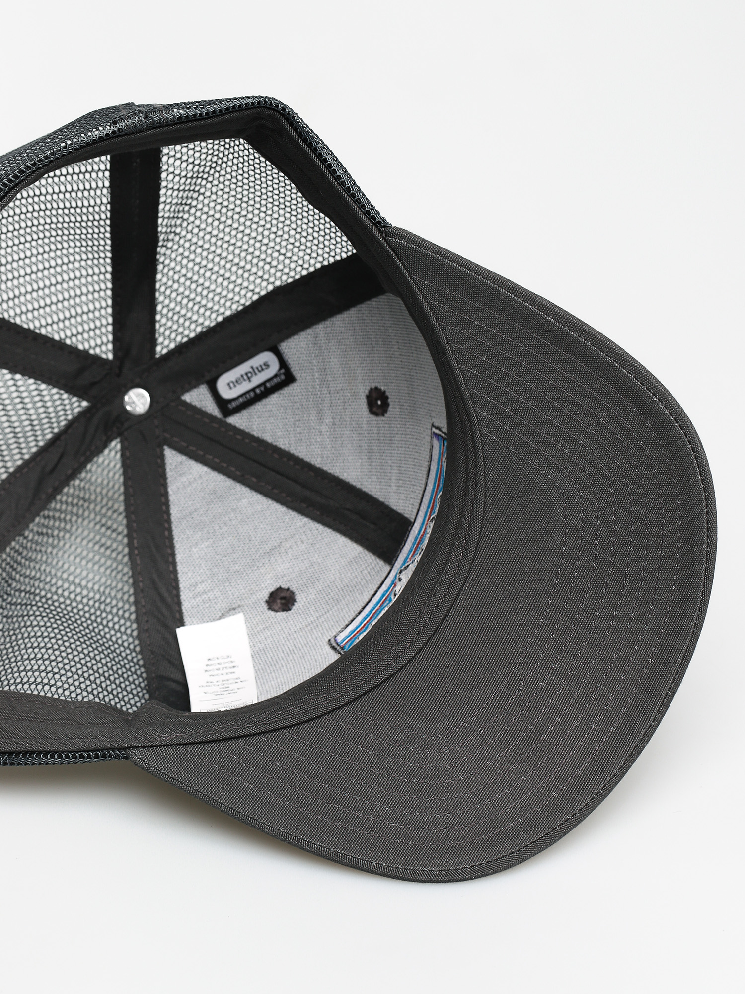 Kšiltovka  Patagonia P6 Logo Trucker ZD (forge grey)
